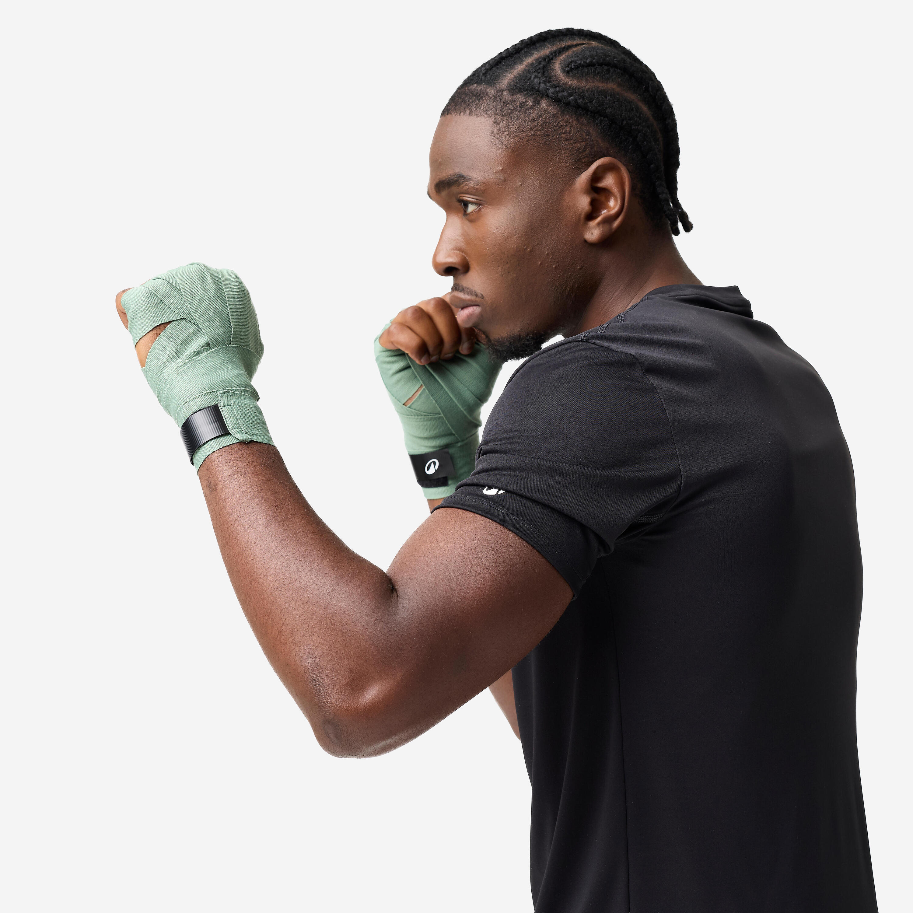 Bandes de boxe 2,5m, vertes 5/5
