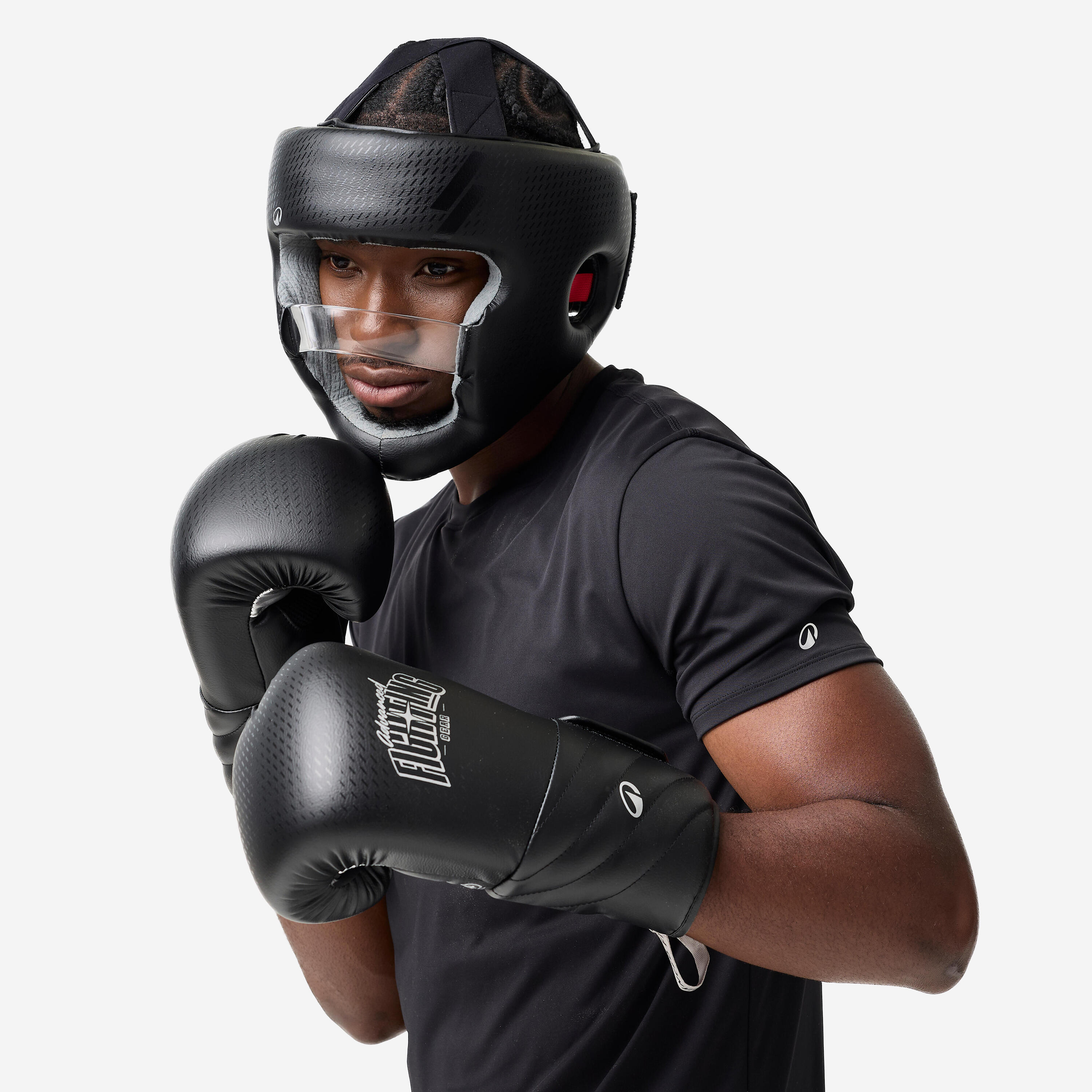 Casque de boxe avec barrette nasale adulte 5/8