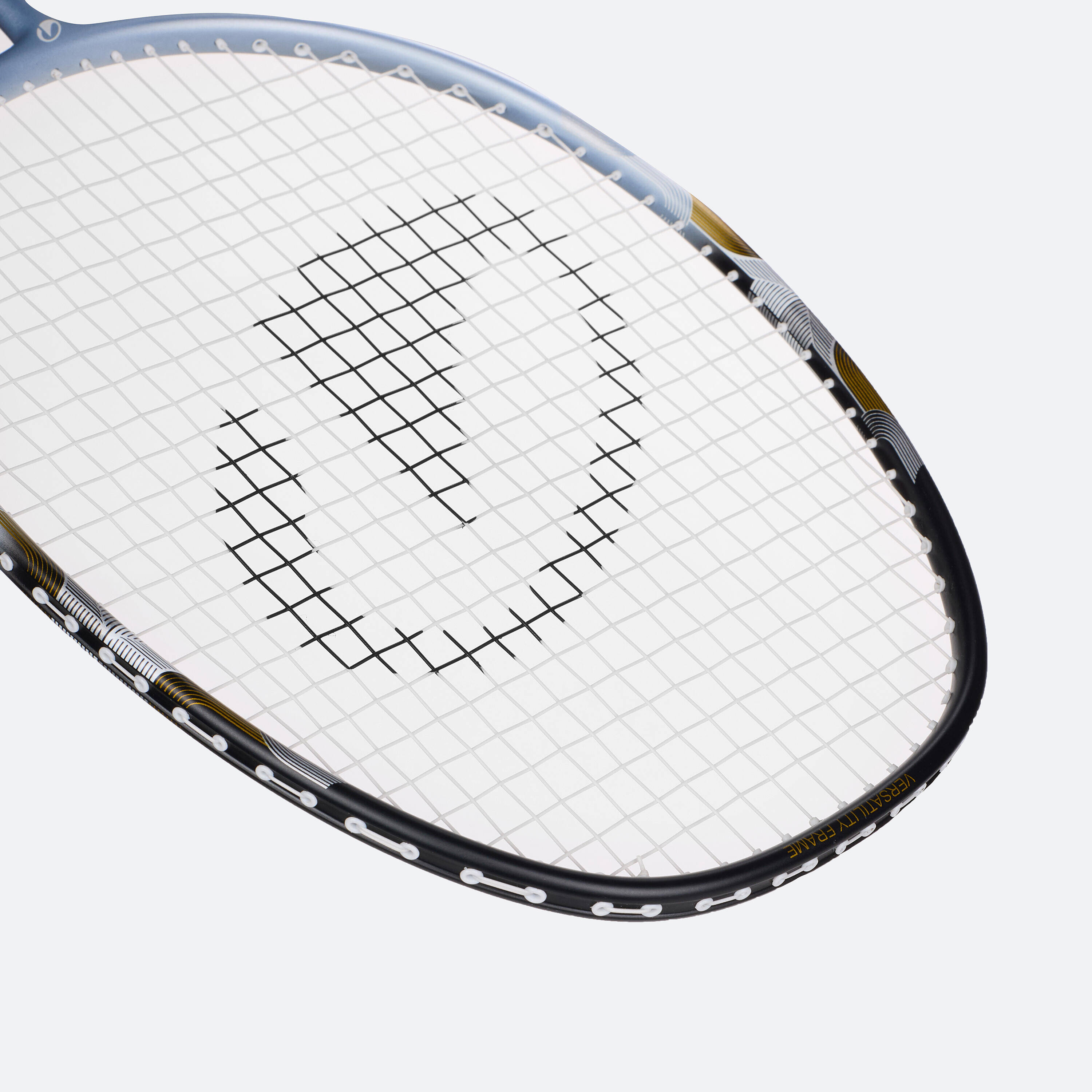 ADULT BADMINTON RACKET BR SENSATION 530 BLACK -  5
