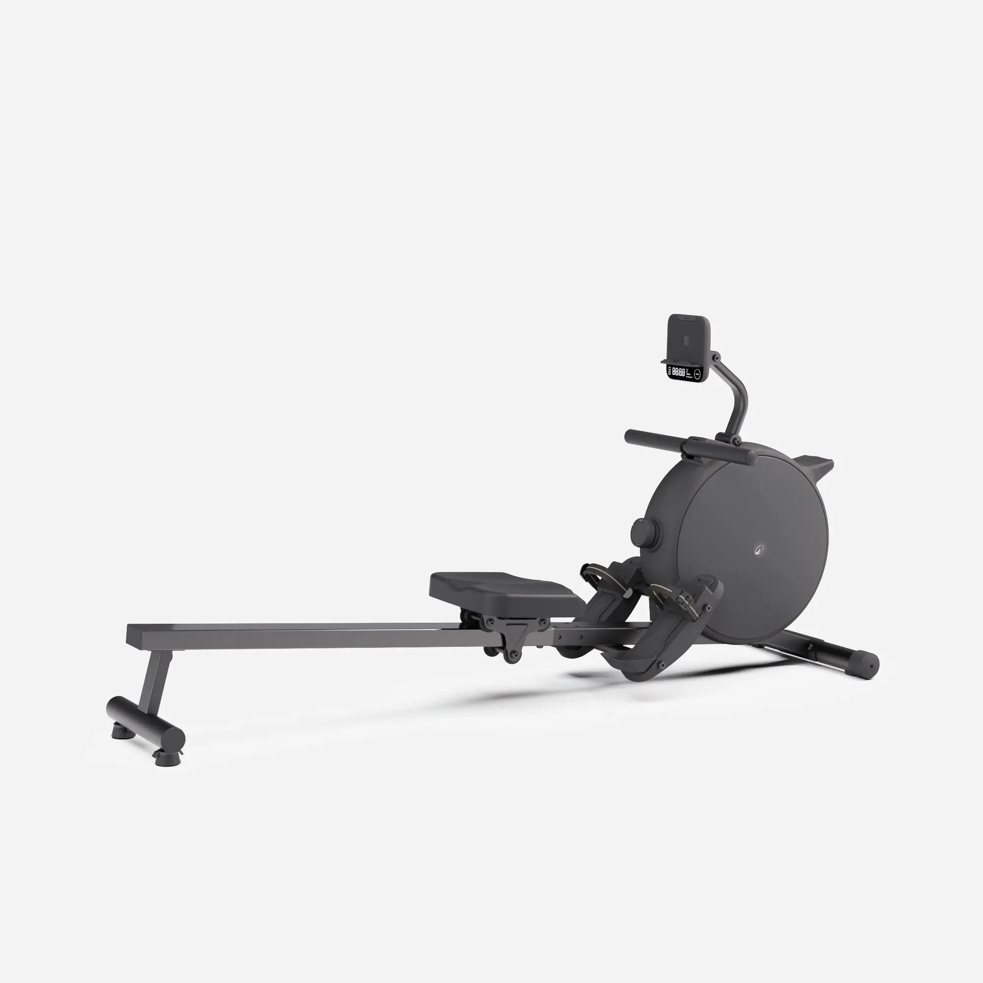 Máquina Remo Initial Rower 100 Negra Conectada 24/44