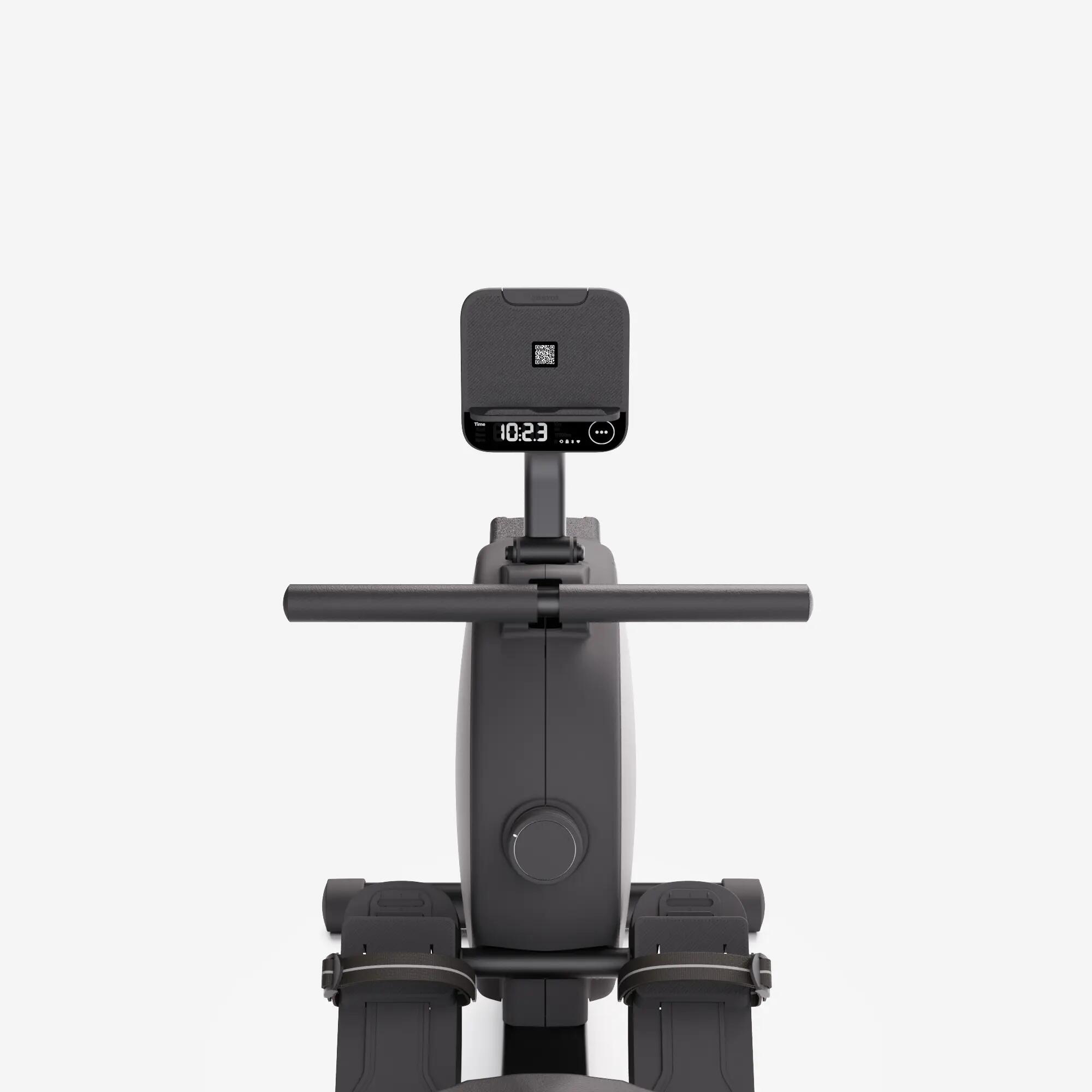Máquina Remo Initial Rower 100 Negra Conectada 28/44
