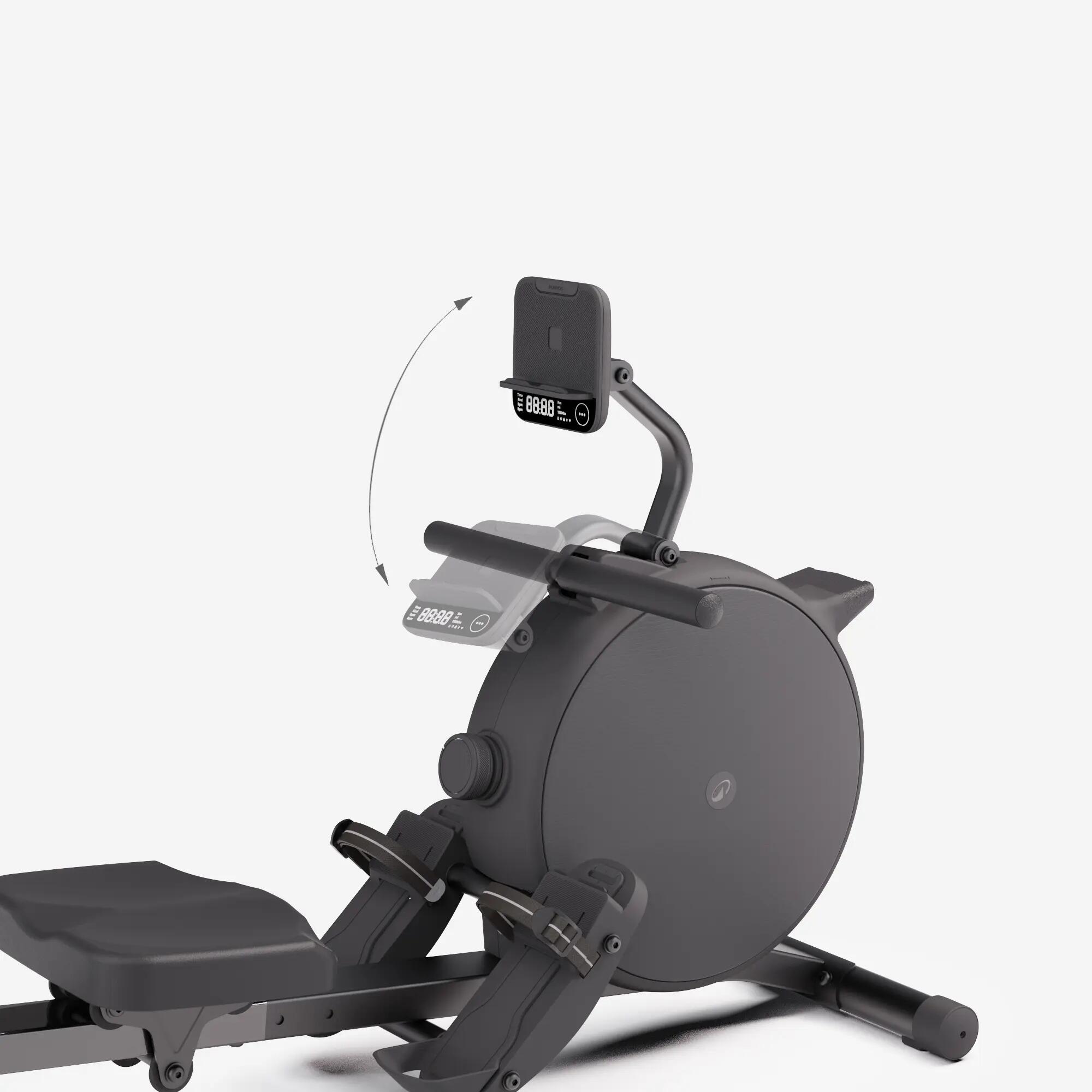 Máquina Remo Initial Rower 100 Negra Conectada 29/44