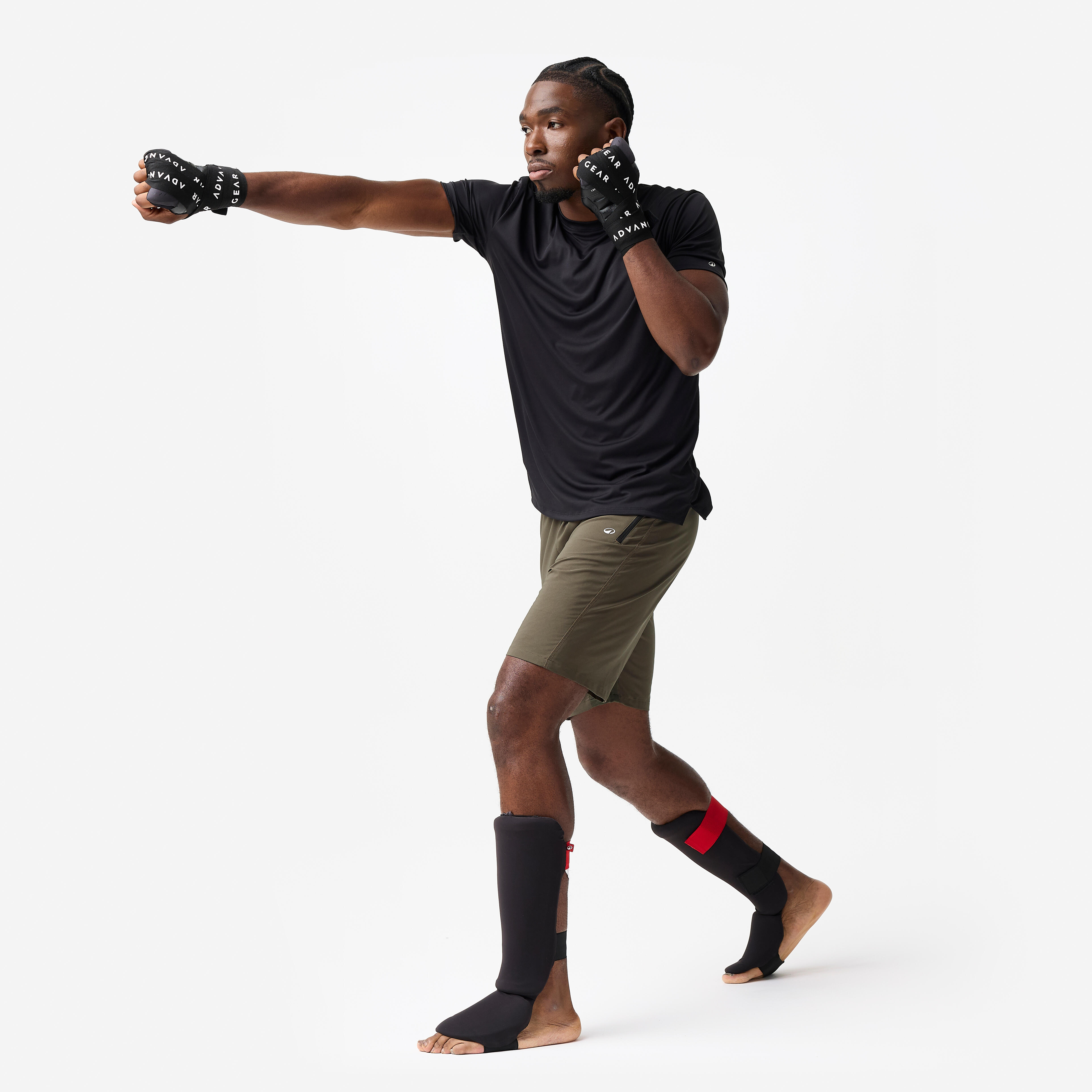 Sous-gants de boxe 500 Ergo noirs - OUTSHOCK