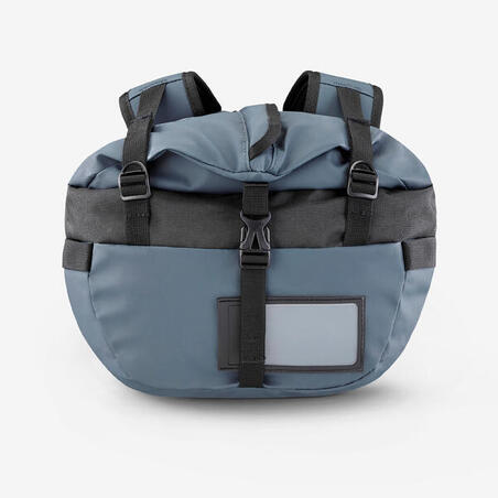 Сумка Duffel 500 Extend 30-40 л сіра