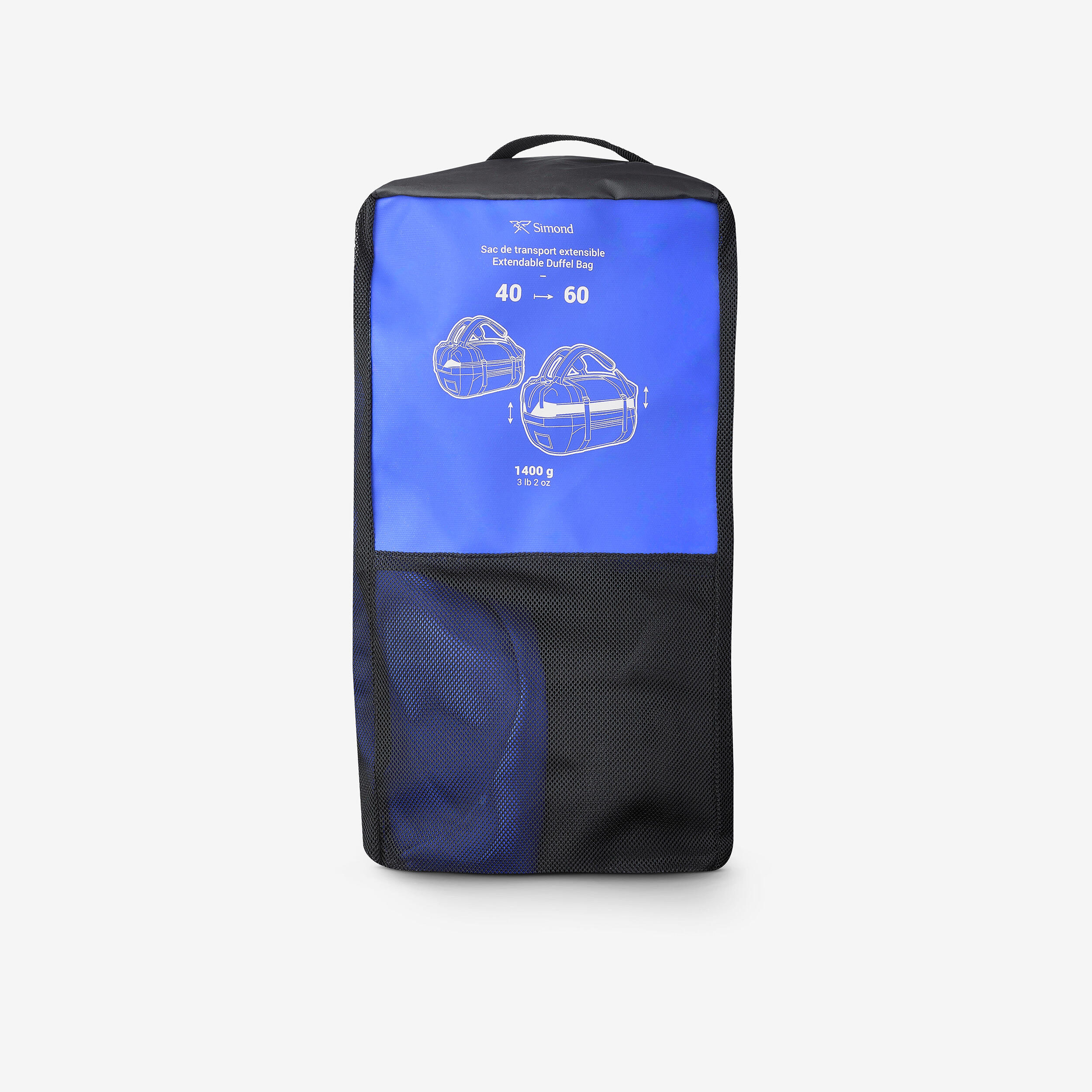 Sac de randonnée de 40-60 L – 500 Extend 10/12
