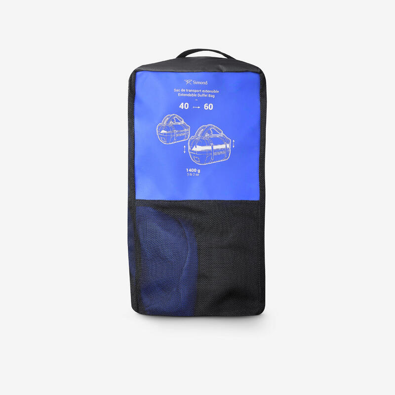 Geantă Trekking DUFFEL500 EXTEND 40L 60L 