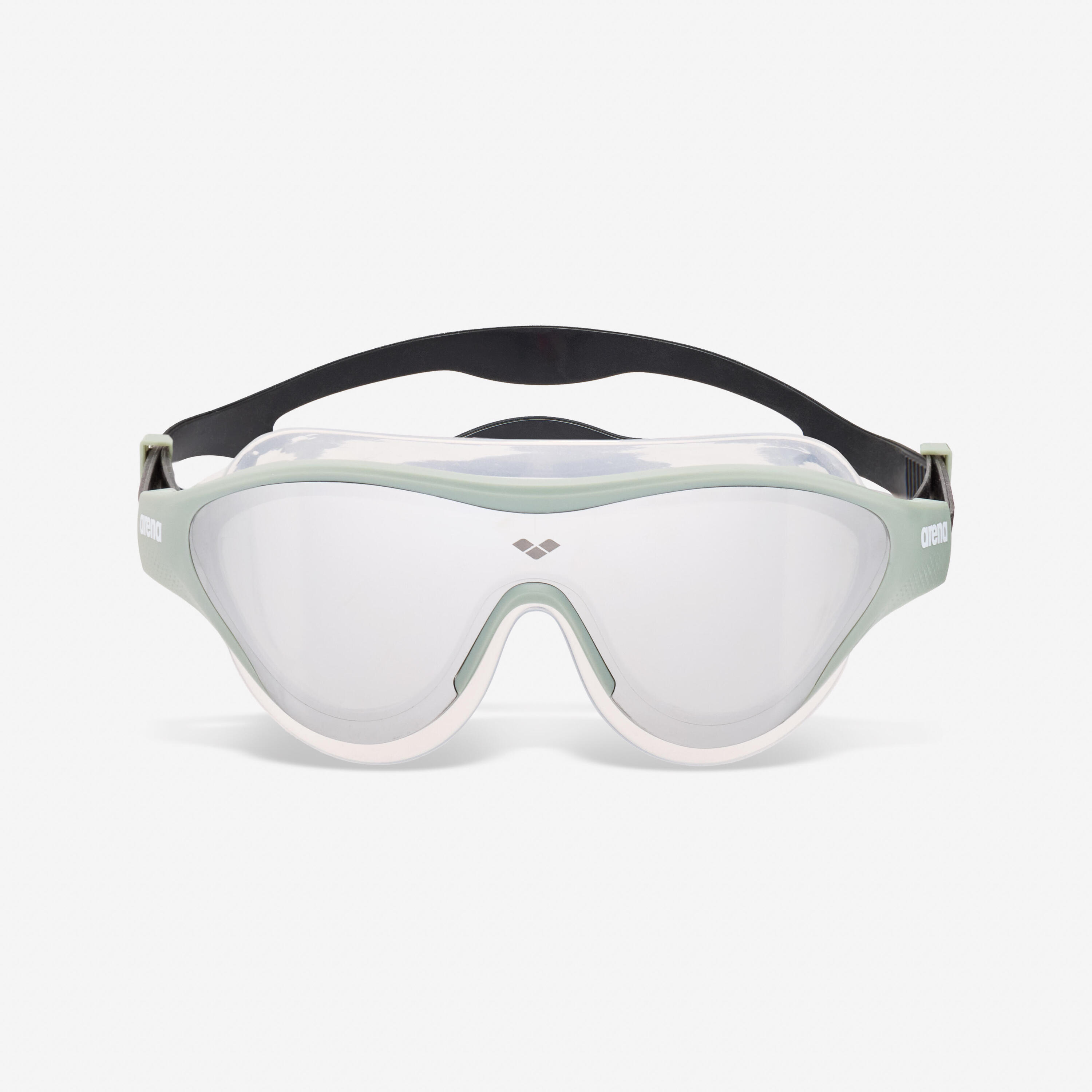 Máscara de natação lentes espelhadas, Arena The One sálvia 2/9