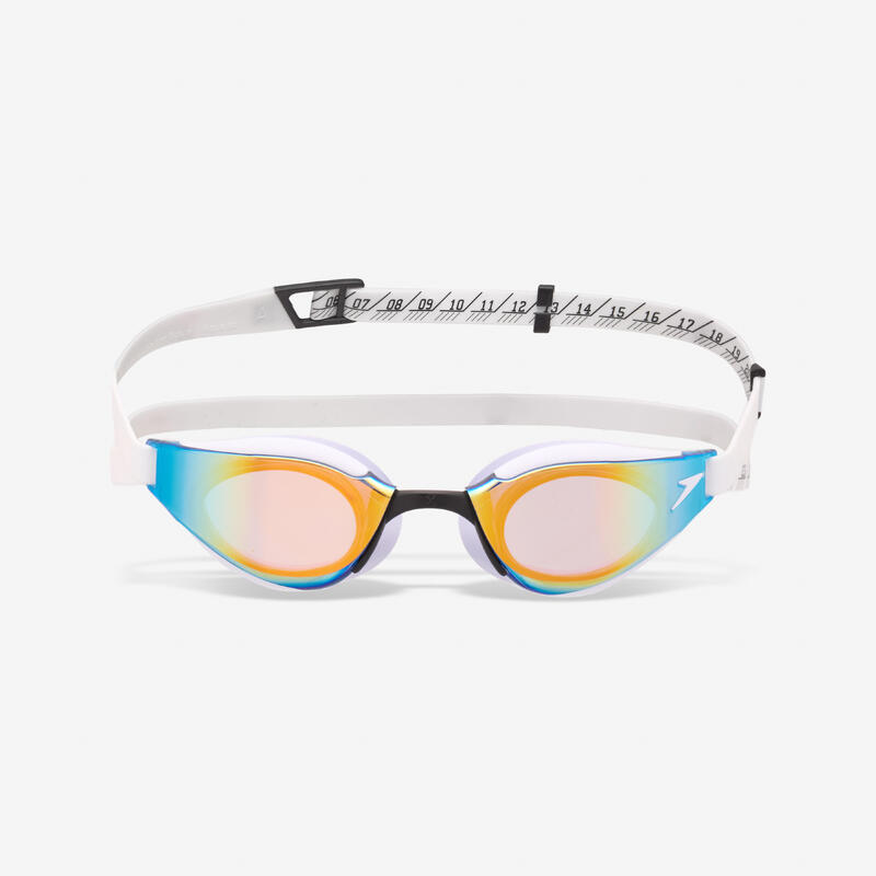 Ochelari de competiții de înot Speedo Hyper Elite Alb-Albastru