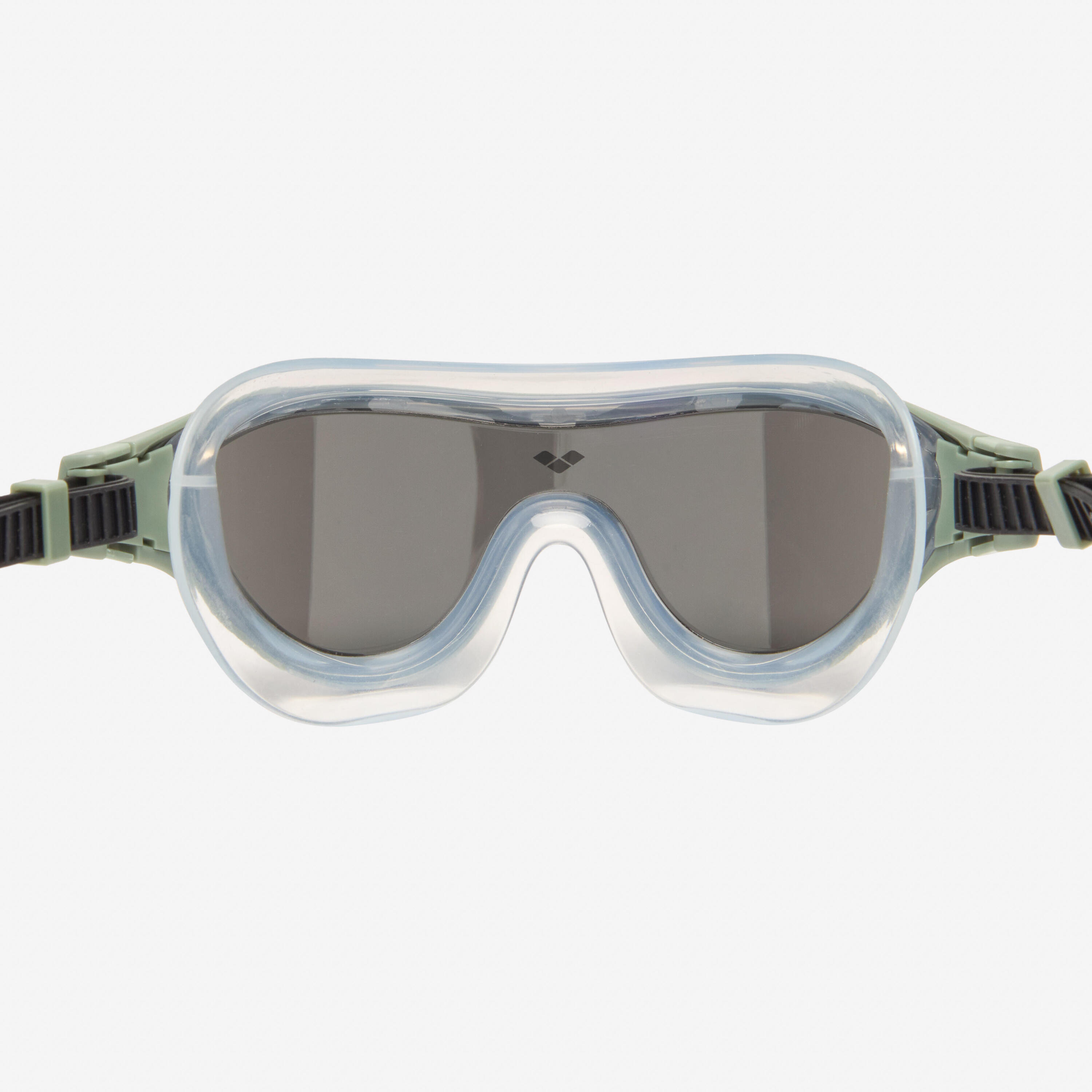 Máscara de natação lentes espelhadas, Arena The One sálvia 3/9