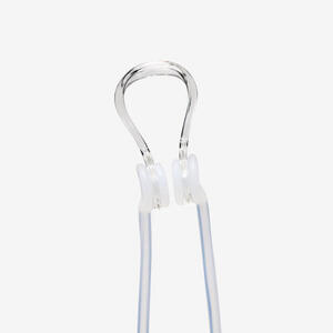 Pinza Nariz Natación Arena Transparente + Cordón