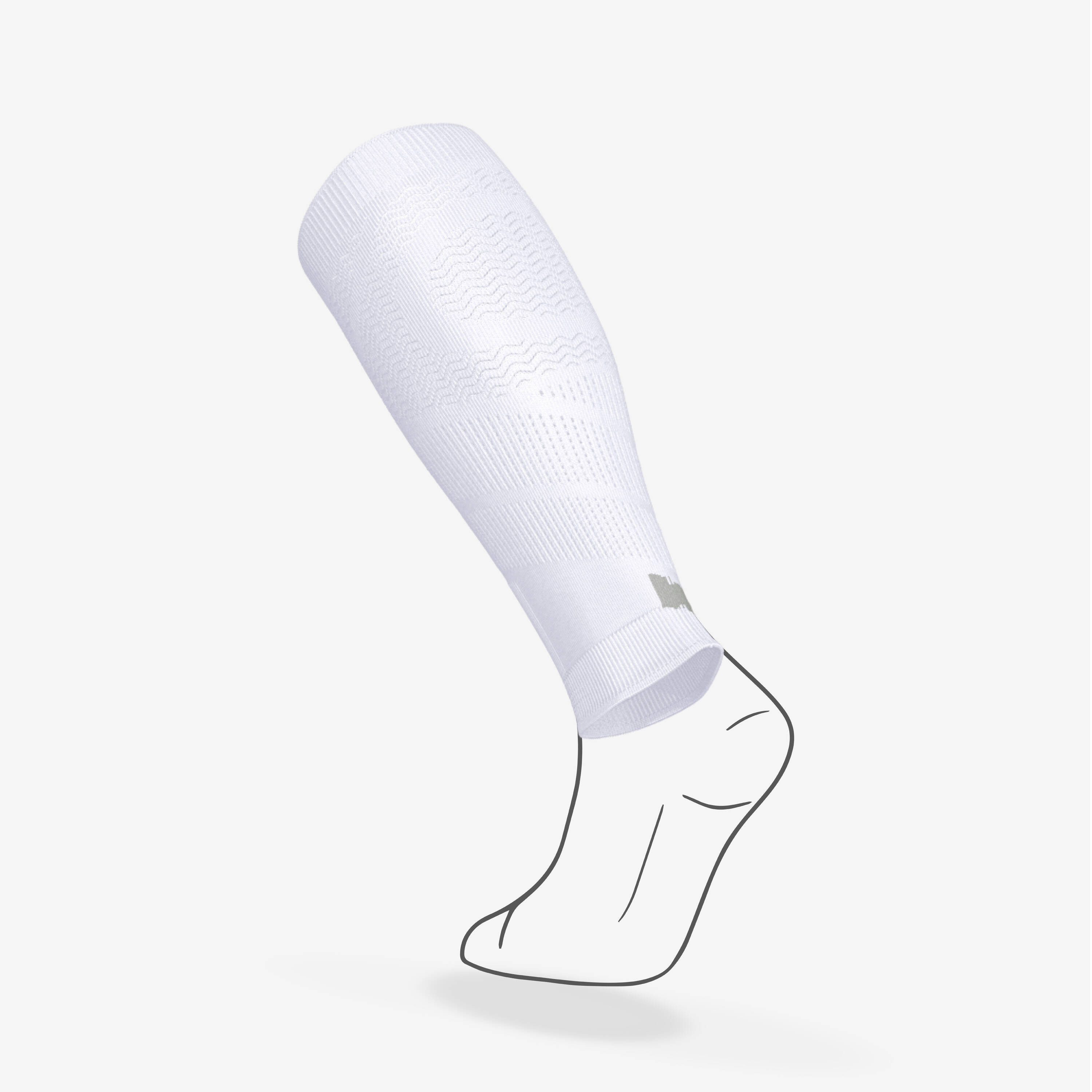 KIPRUN 900 compression running sleeves - black -  3