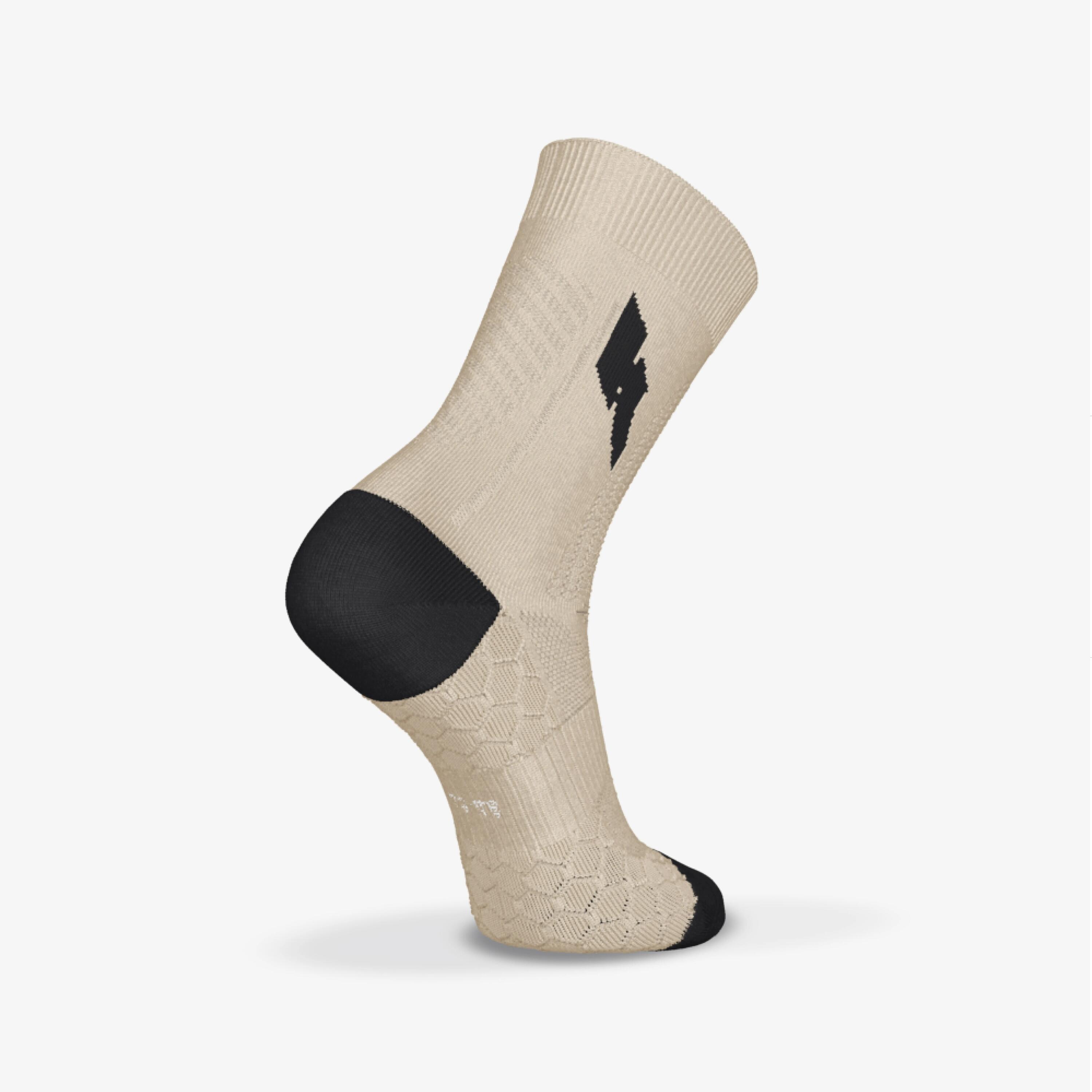 Chaussettes de course mi-mollet en laine mérinos, Run 900 5/5