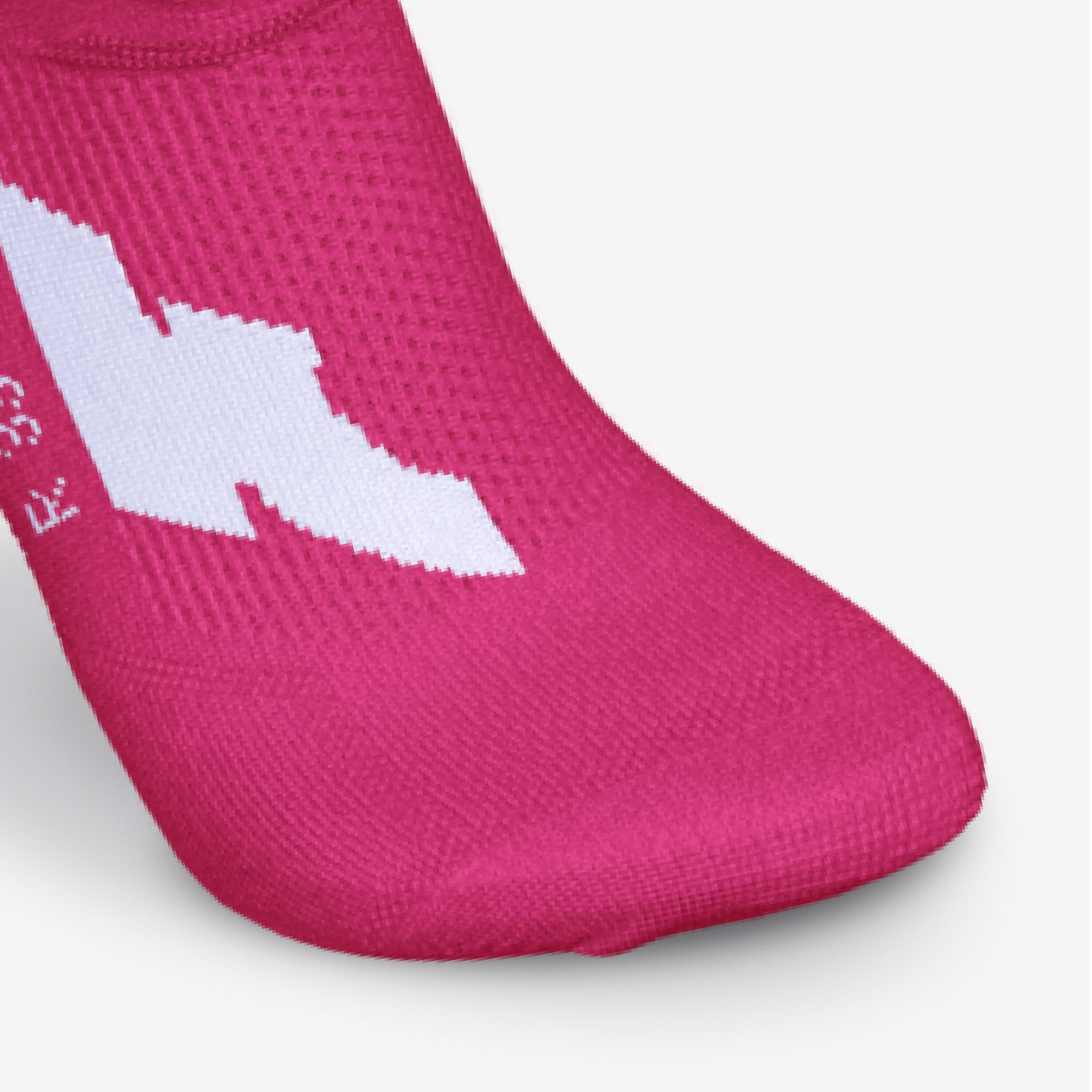 Chaussettes de course invisibles x2 paires, Run 500 4/6