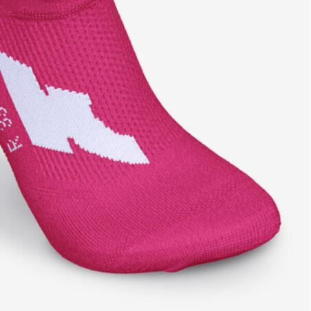 Шкарпетки Run 500 для бігу тонкі 2 пари рожеві