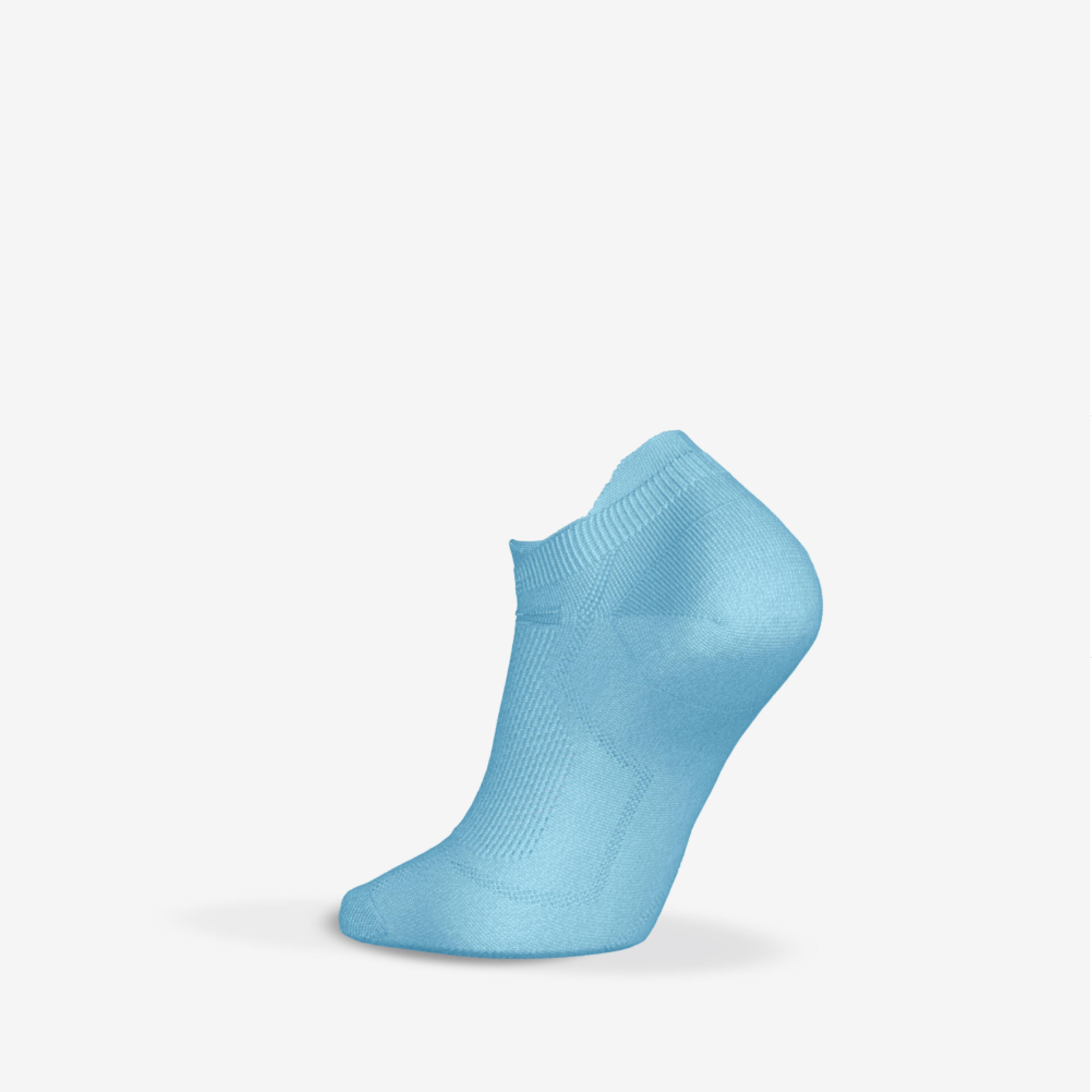 Chaussettes de course invisibles x2 paires, Run 500 5/6