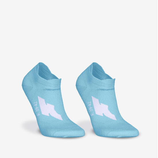 Calze running RUN 500 sottili invisibili rosa x2