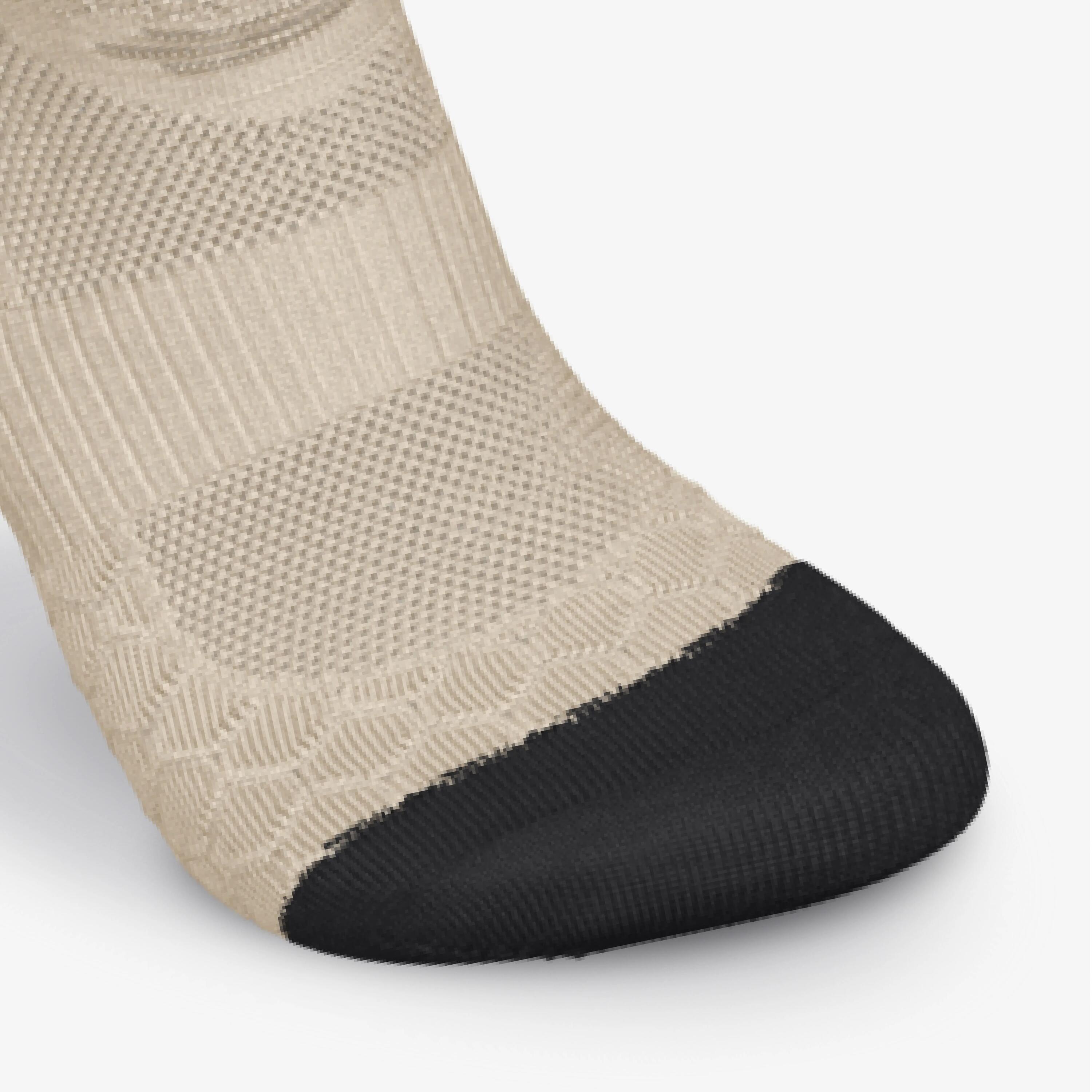 Chaussettes de course mi-mollet en laine mérinos, Run 900 3/5