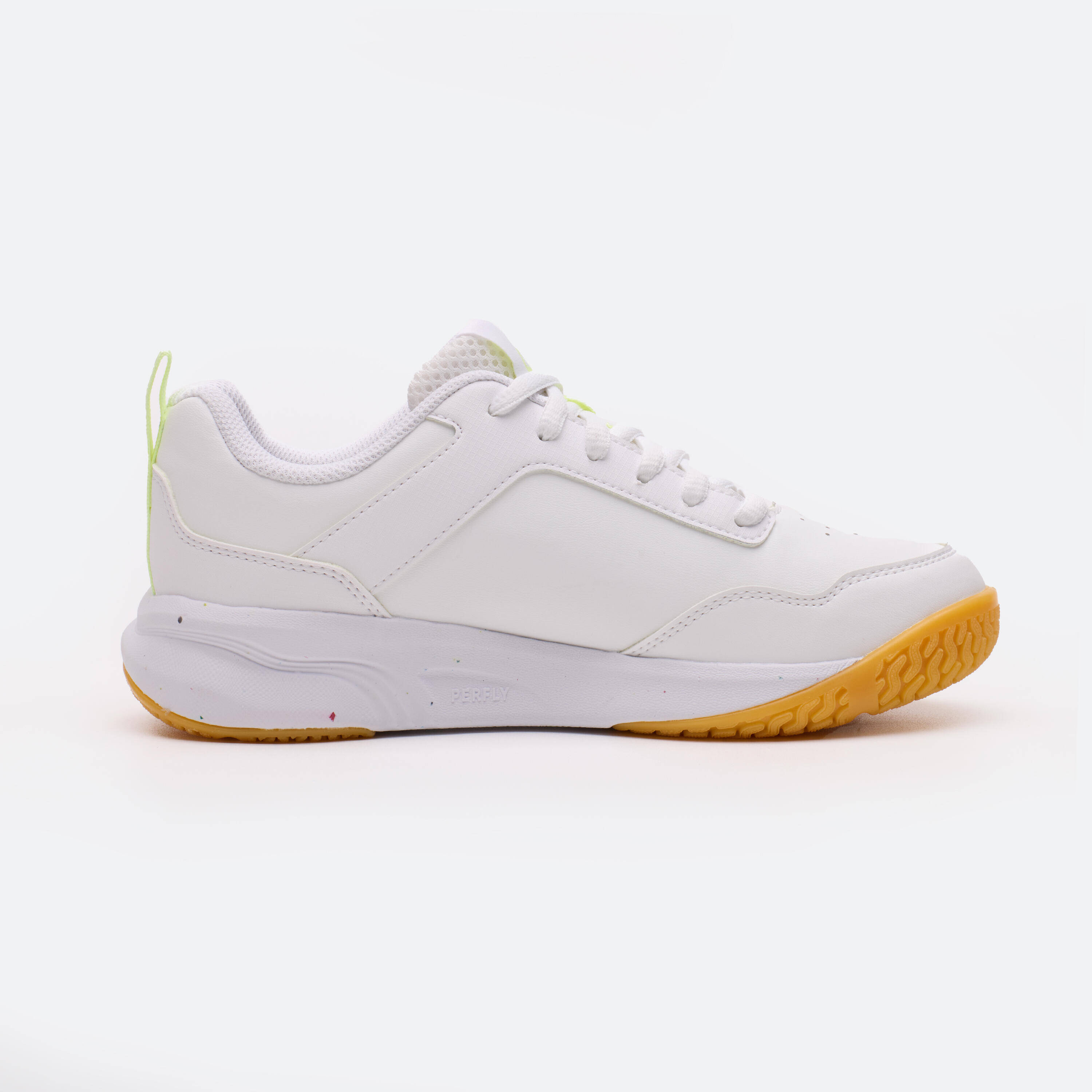 JUNIOR BADMINTON SHOES BS SENSATION 500 JR WHITE -  4