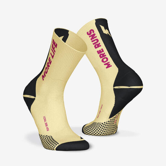 Laufsocken Mid dick - Run 900 weiß/rosa