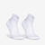 Lot de 2 paires de chaussettes de running run500 fines mid