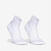 Lot de 2 paires de chaussettes de running run500 fines mid