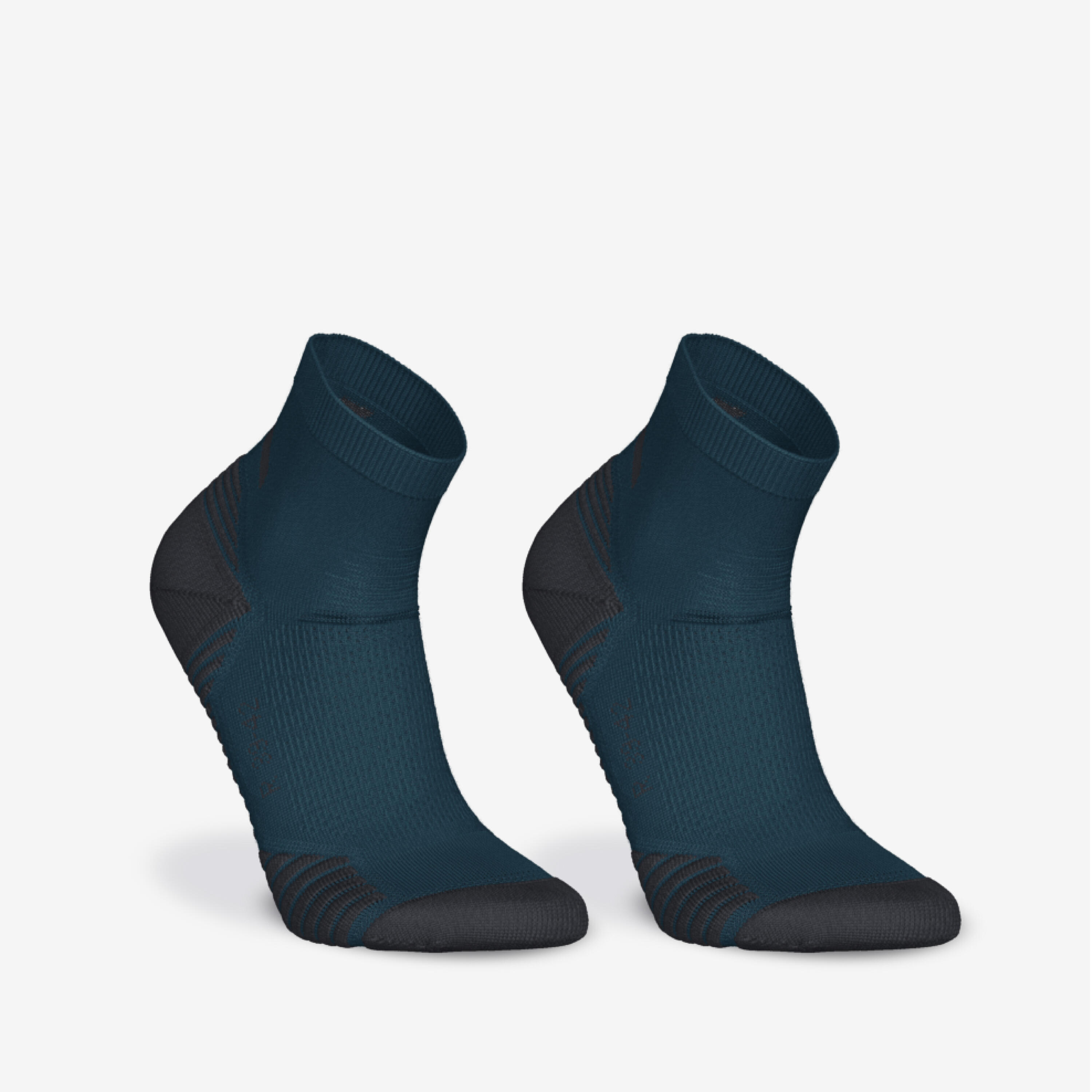 KIPRUN Calze running RUN 500 mid spesse blu x2