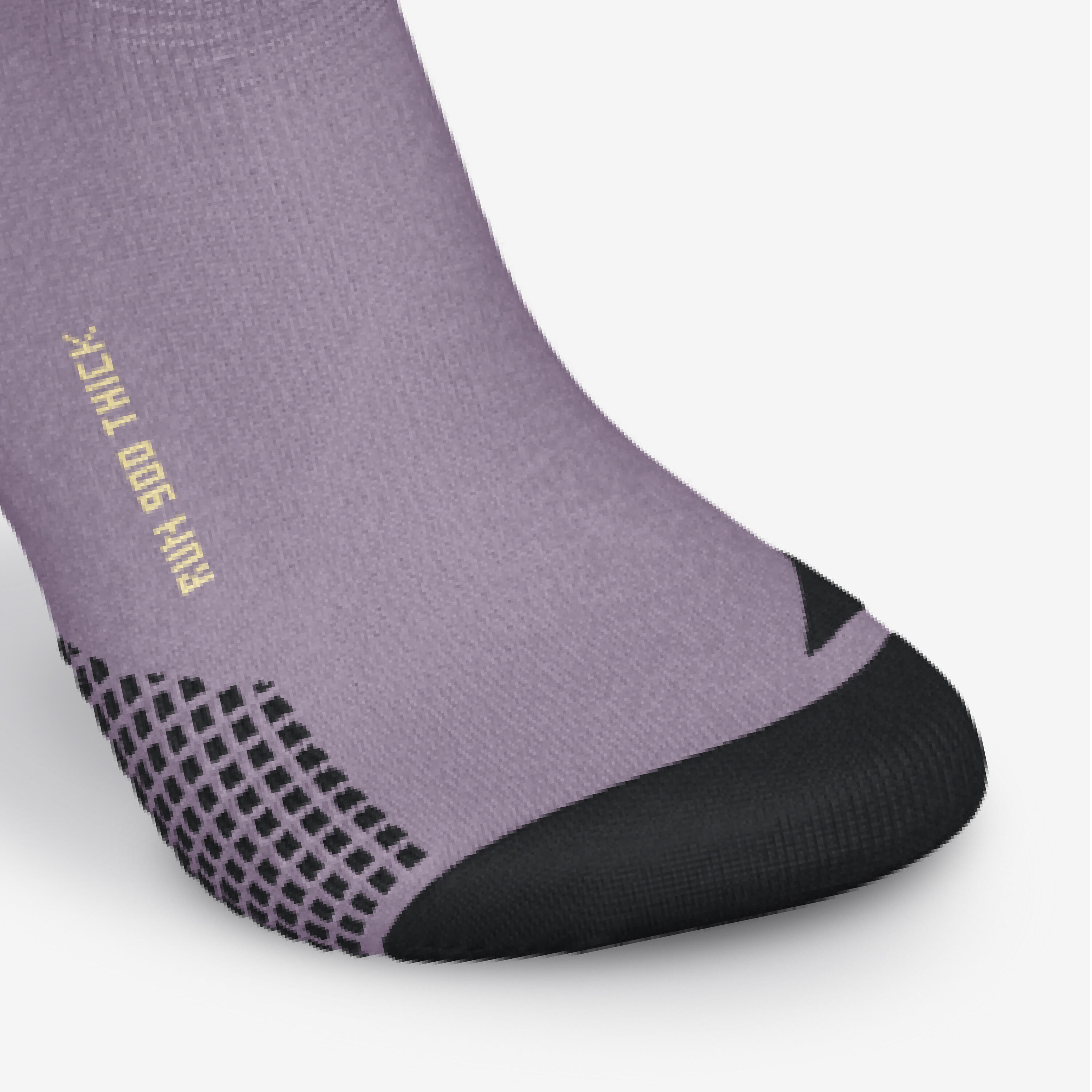 Chaussettes de course épaisses mi-mollet, Run 900 3/6