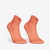 LOT de 2 PAIRES de CHAUSSETTES DE RUNNING RUN500 FINES MID orange