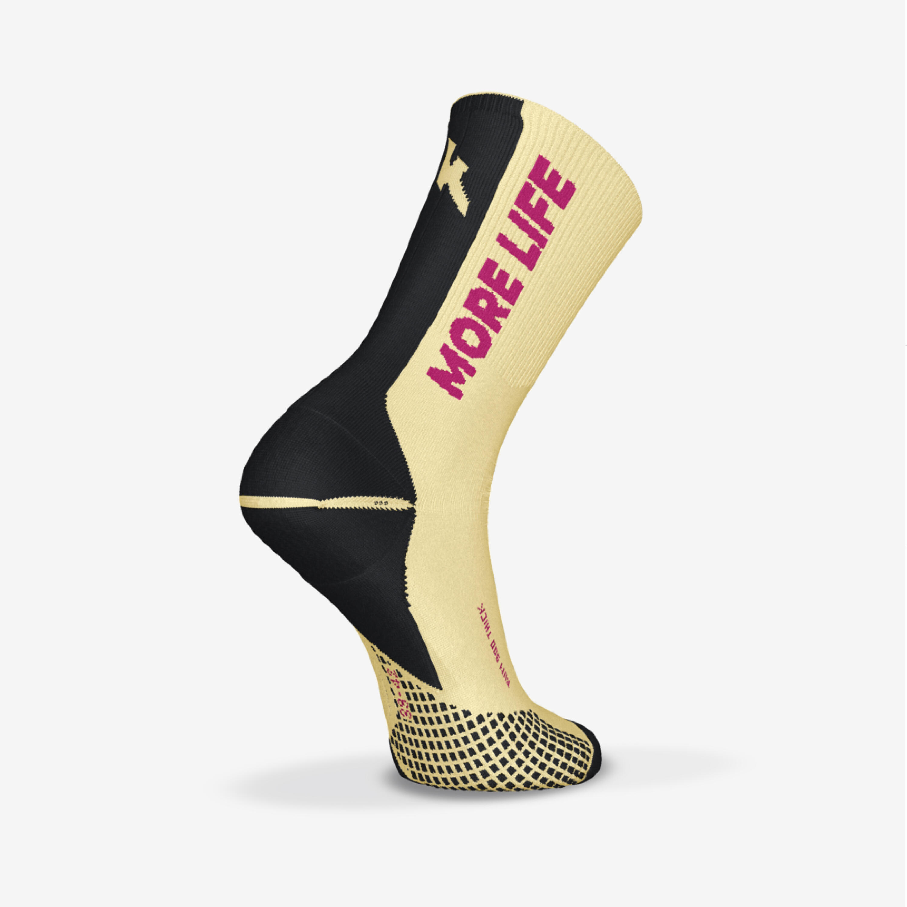 Chaussettes de course épaisses mi-mollet, Run 900 3/6