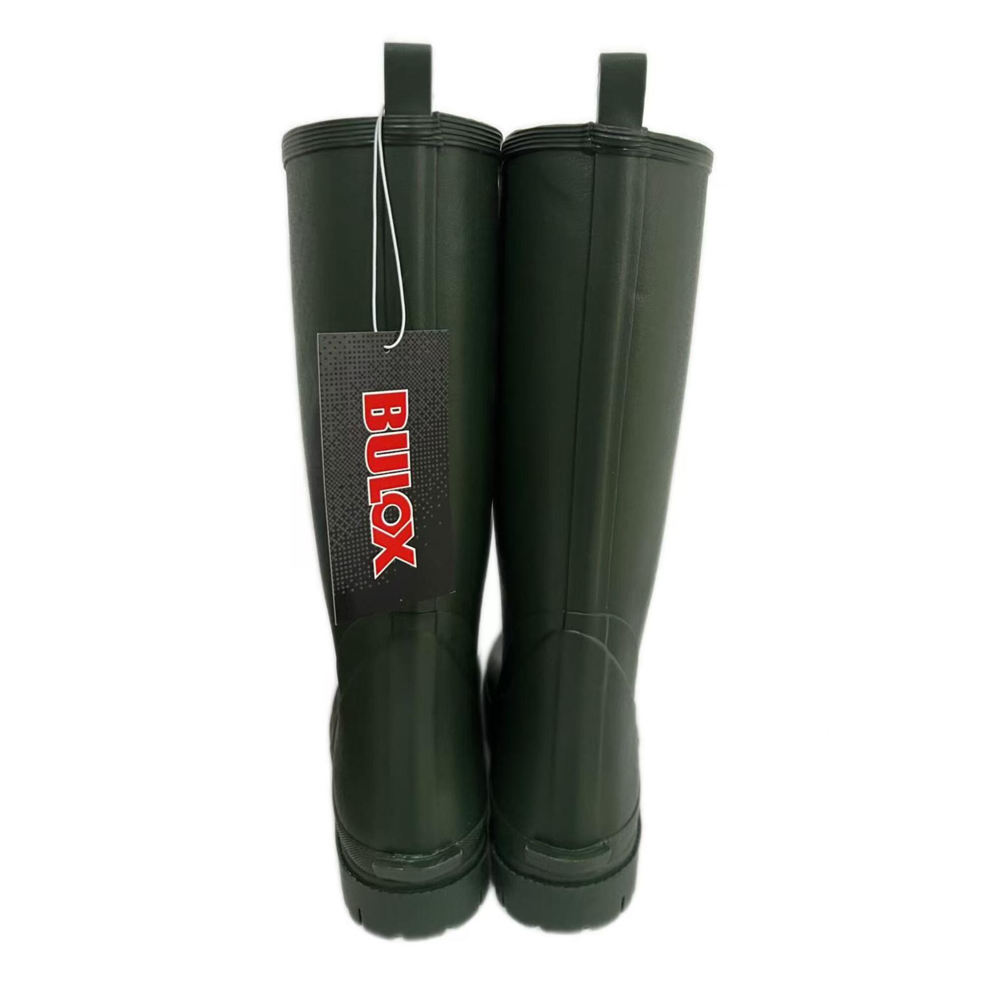 Stivale tempo libero pvc impermeabile con carrarmato Bulox GRB verde 3/4