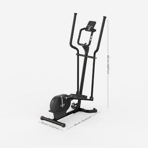 Bicicleta Elíptica Initial Elliptical 300 Autoalimentada 20 Programas