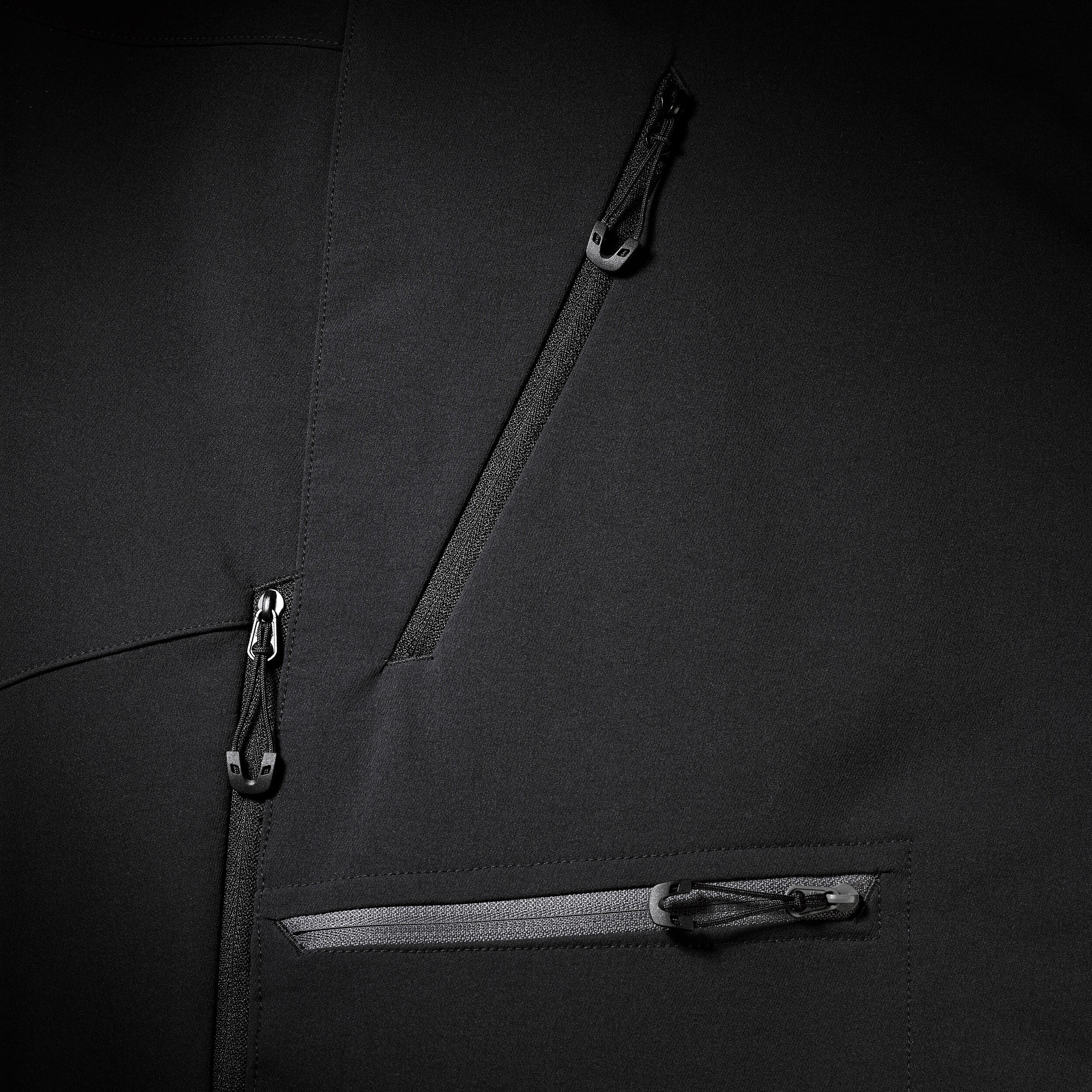 Warme Hochtourenhose Herren, Bergsteigen Schwarz 12/13