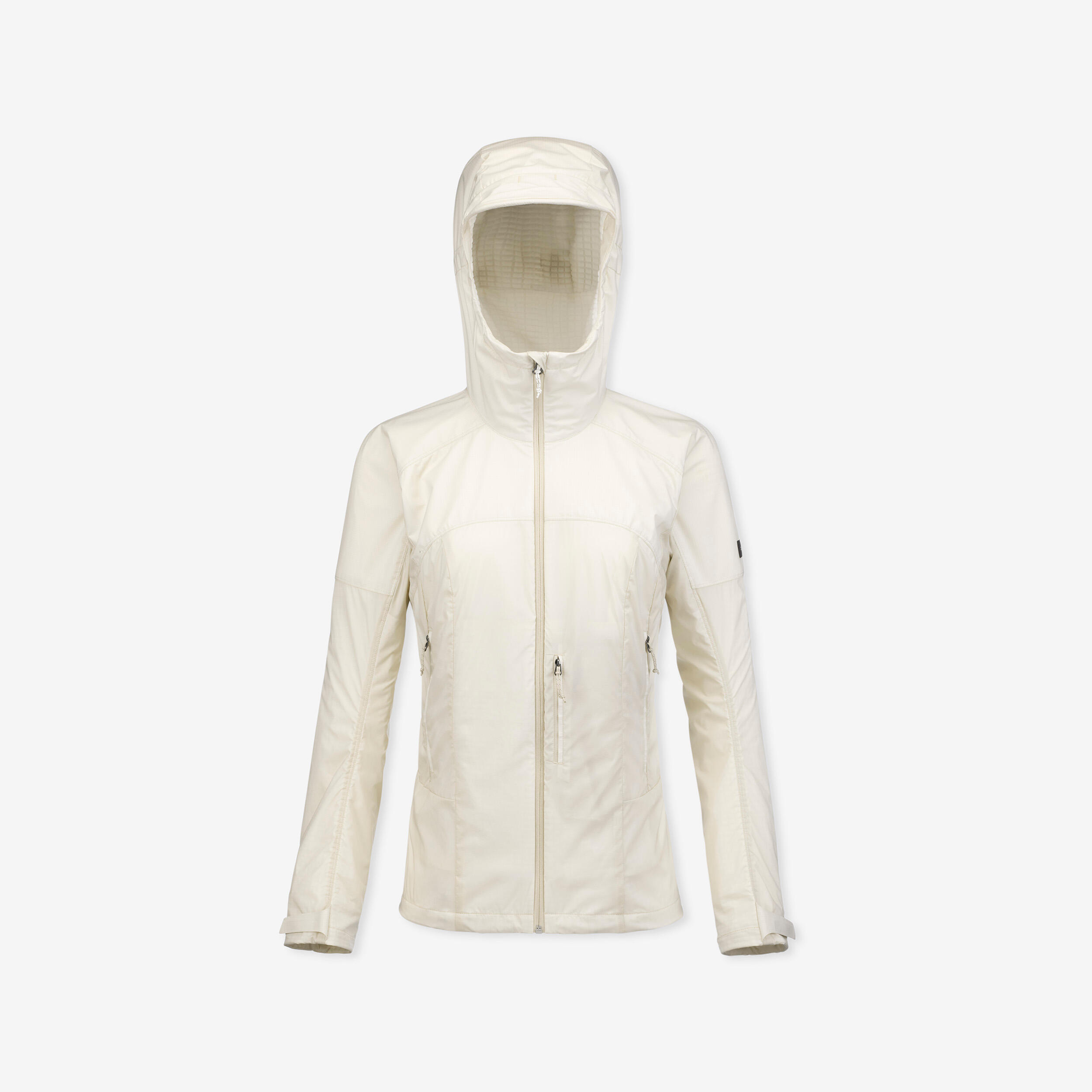 Manteau à coquille souple de longue randonnée coupe-vent femme, MT 900 11/11