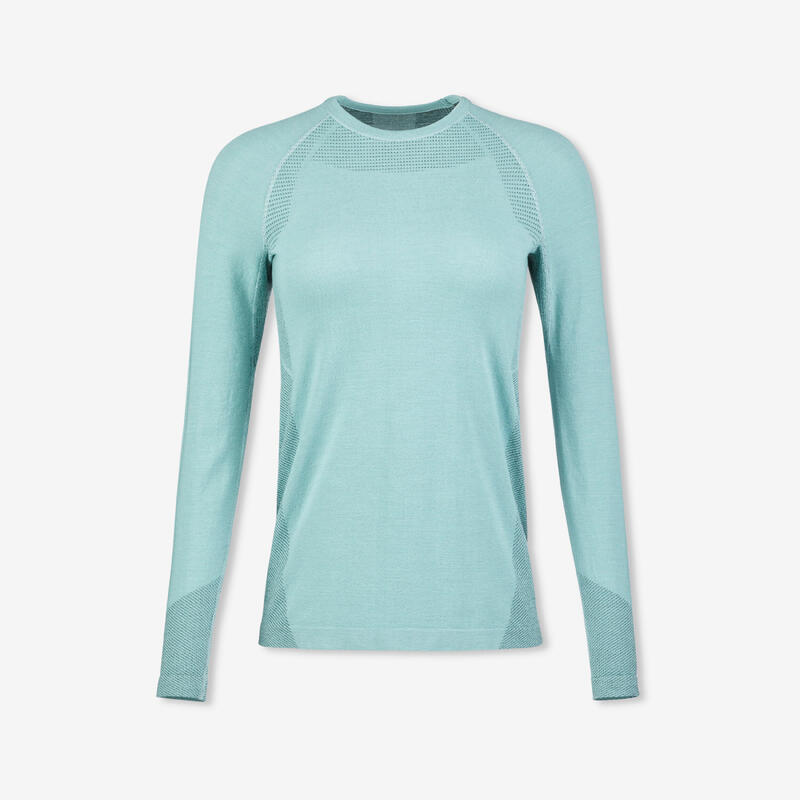 Dámské horolezecké merino tričko s dlouhým rukávem Seamless