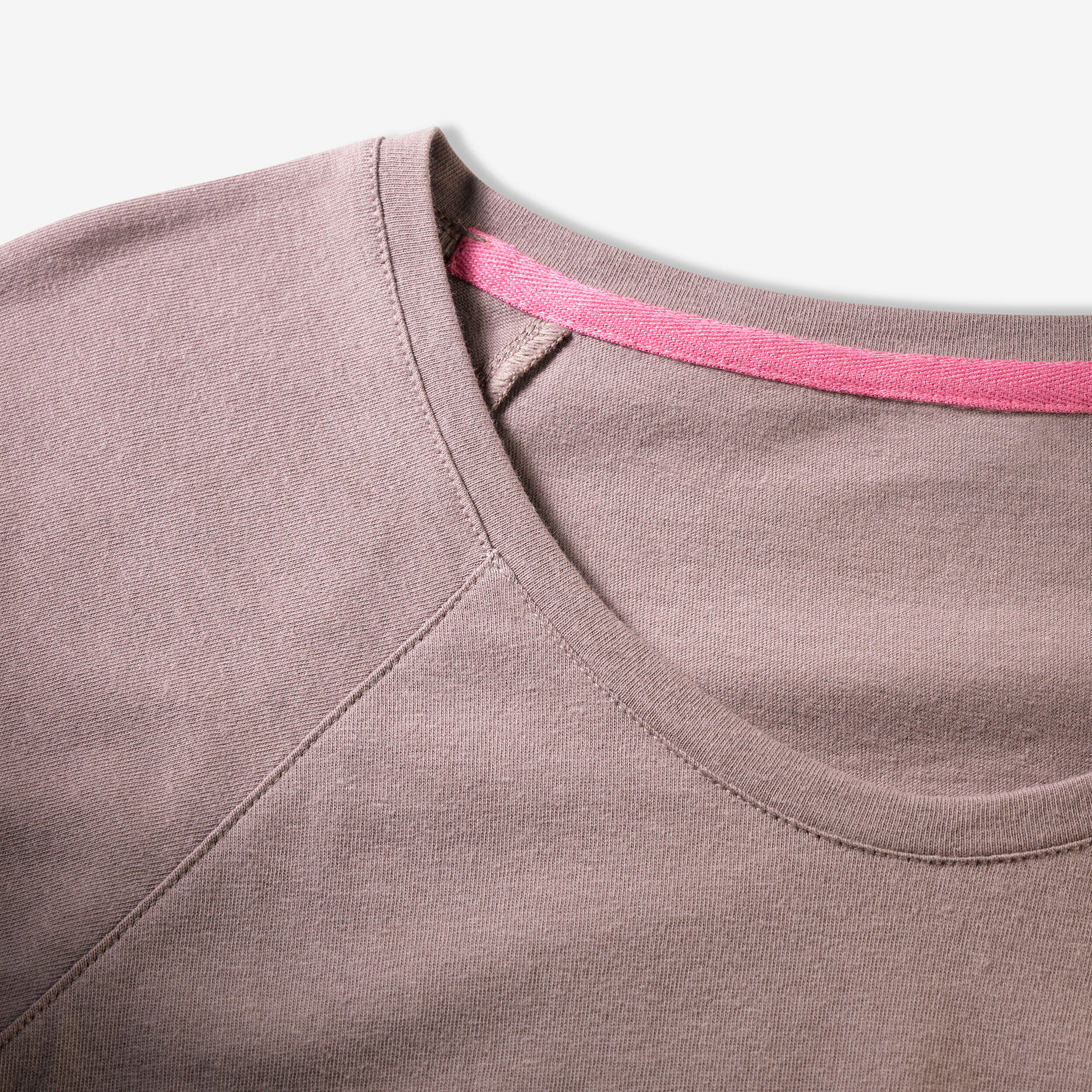 T-shirt confortável de escalada mulher, Vertika violeta 7/9