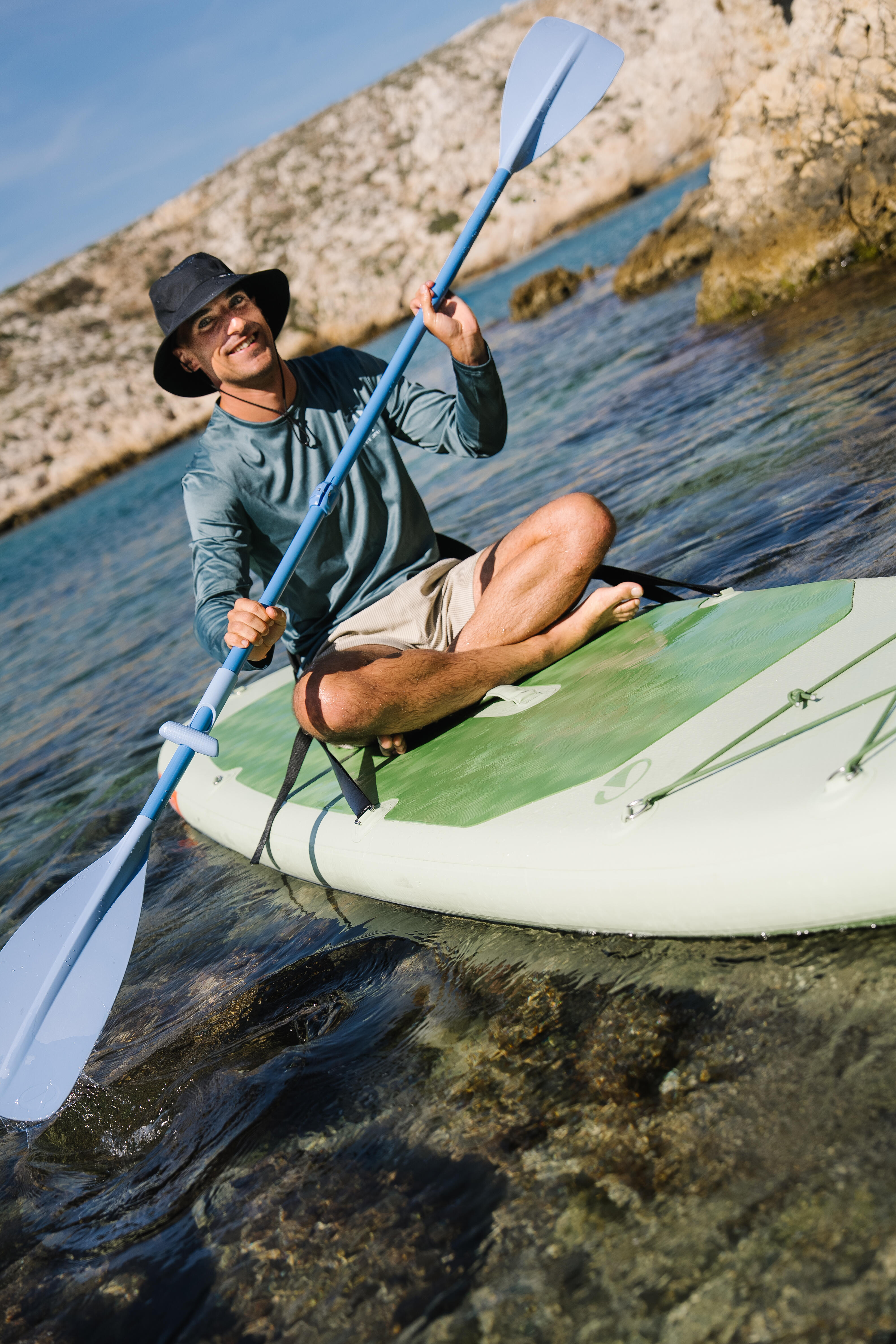 Convertible Stand-Up Paddleboard Pack, 100  - DECATHLON