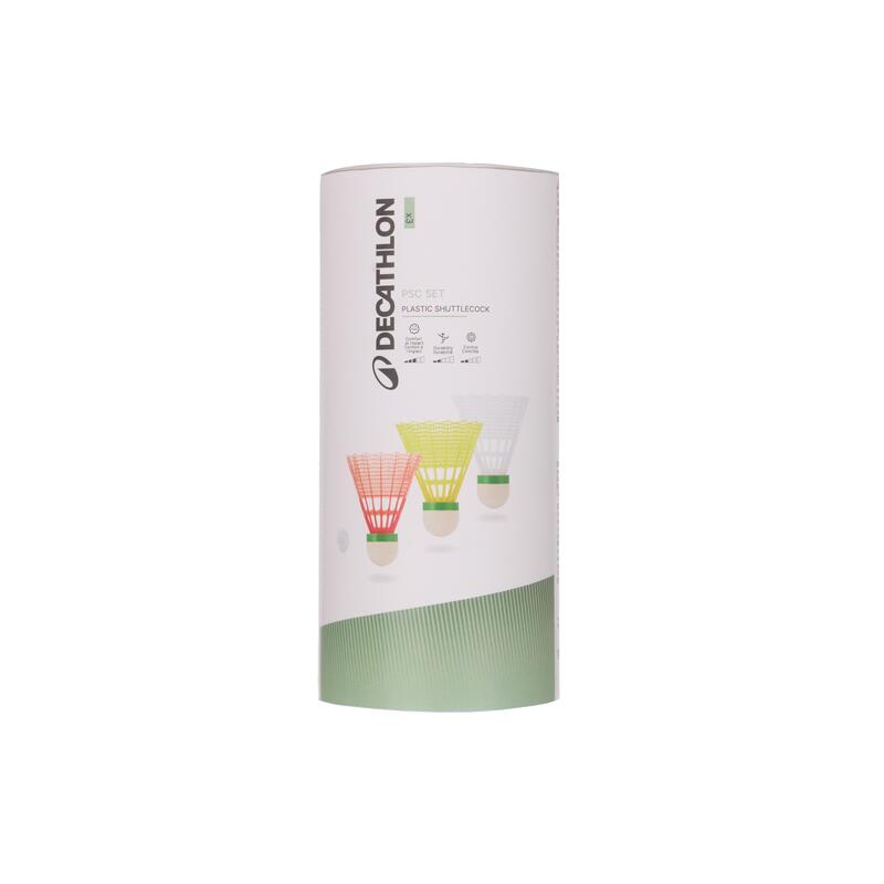 Yetişkin Badminton Raketi - Mavi/Lime - BR 190 Set Partner