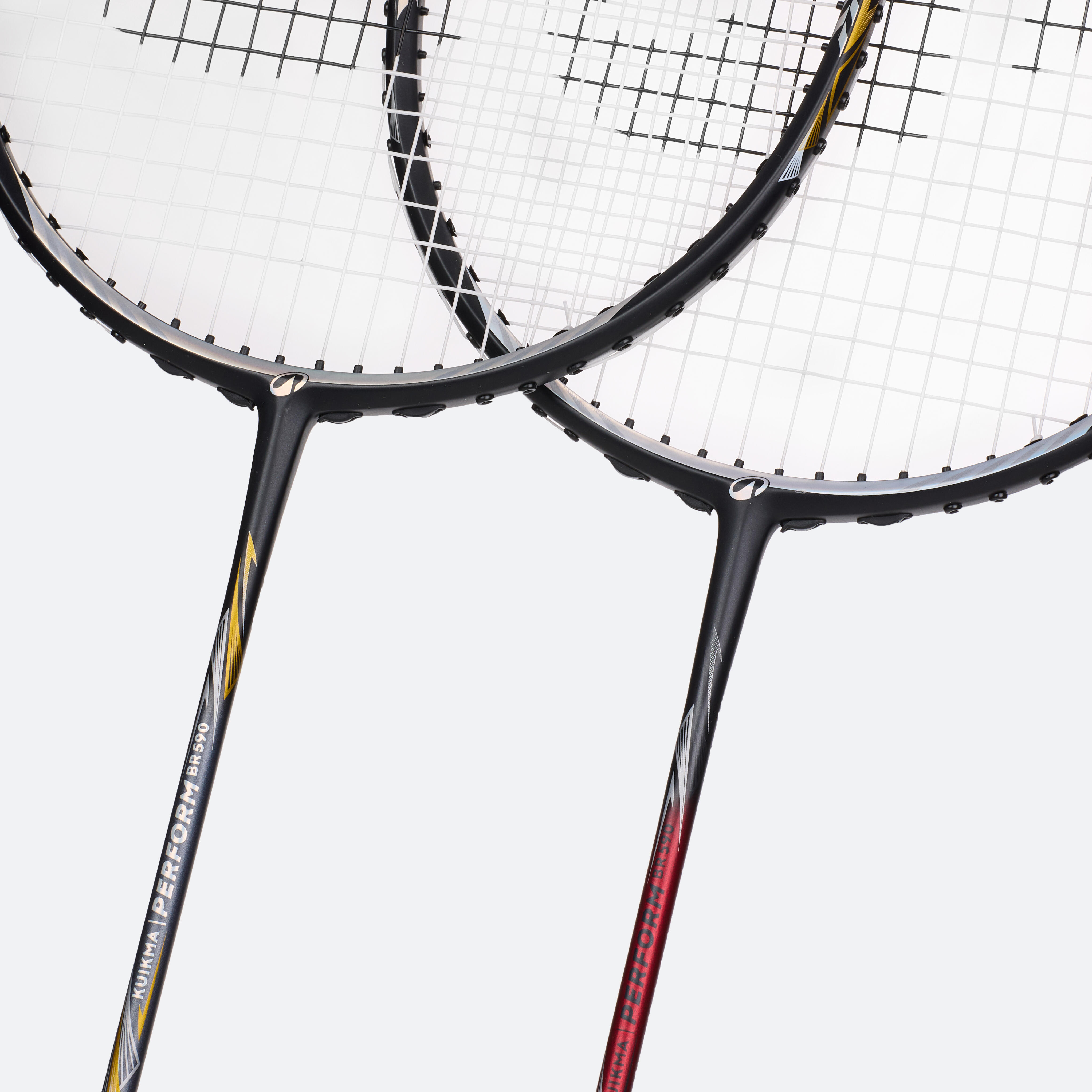 brouge 150 F、cram100 DStune、rayrea85ss 、 ADULT BADMINTON RACKET BR 590 SET PERFORM RED GREY