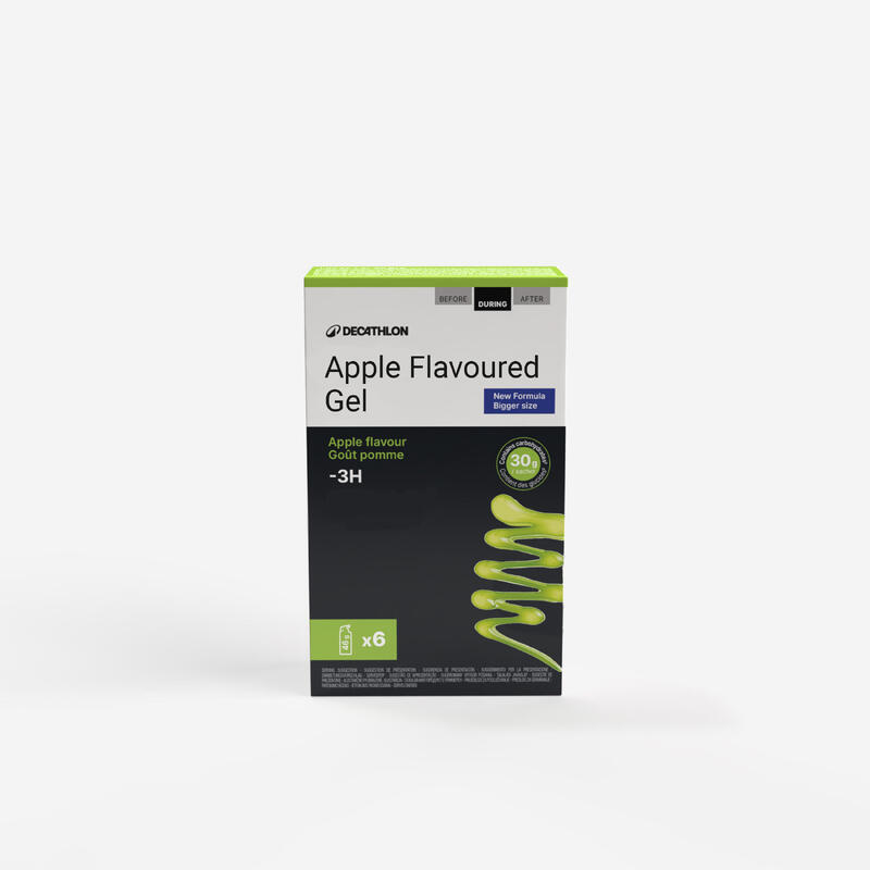 Gel energizant Energy Gel Măr x6