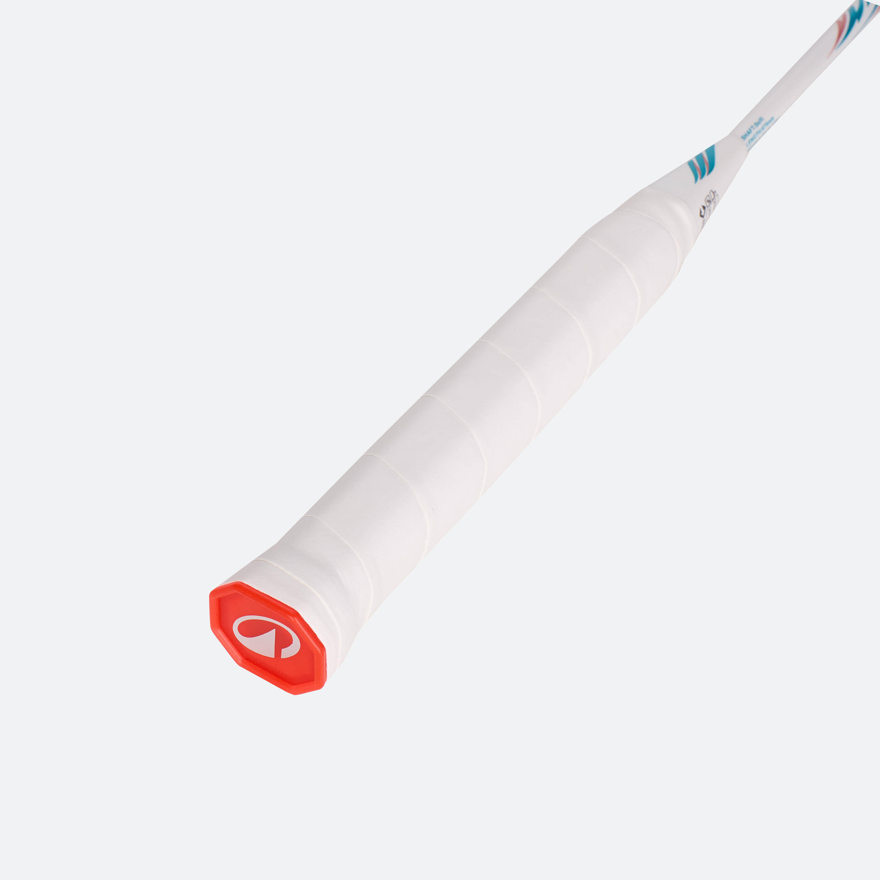 ADULT BADMINTON RACKET BR 560 SET LITE  WH TURQUOISE -  5