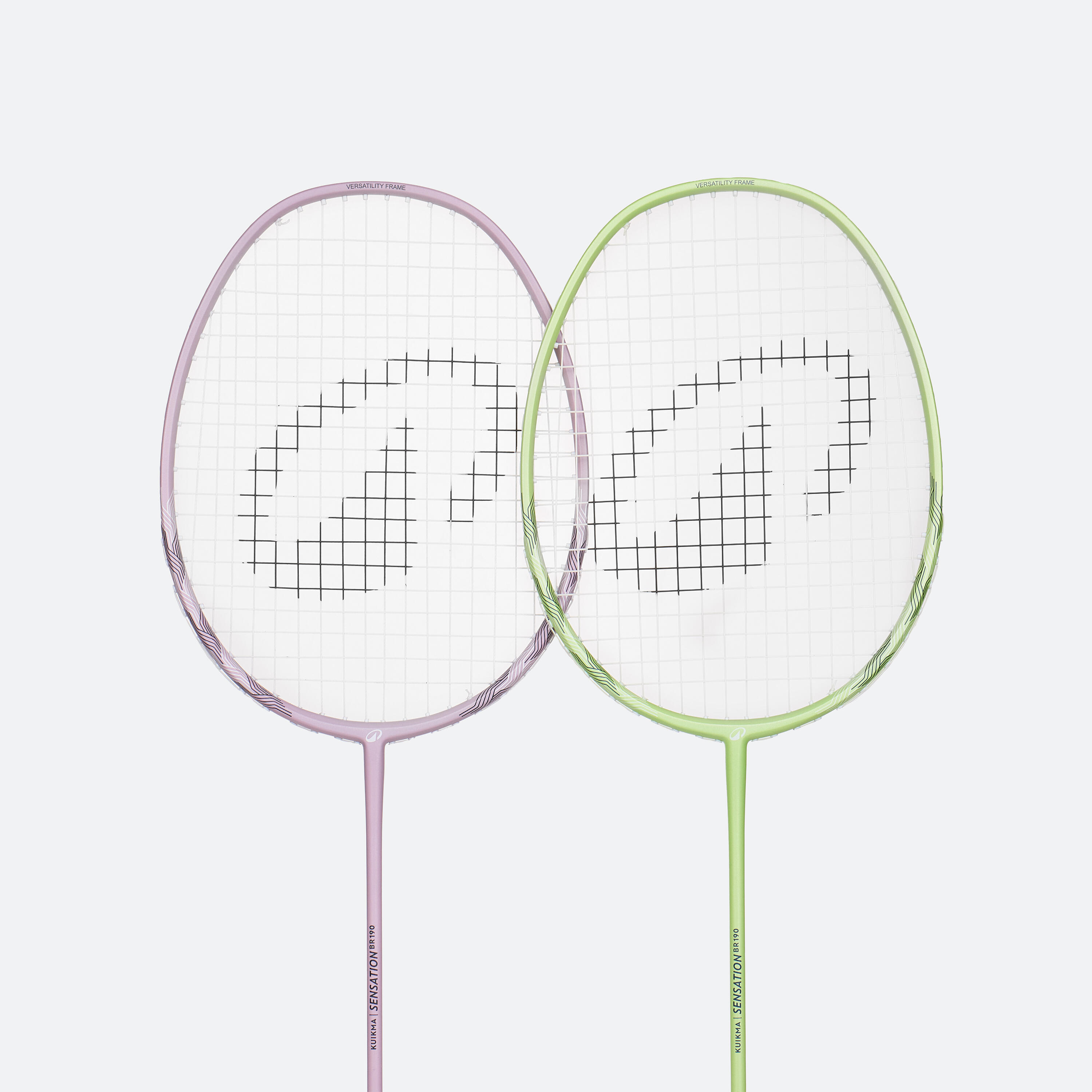 Lot de deux raquettes de badminton, BR 190 Partner - KUIKMA