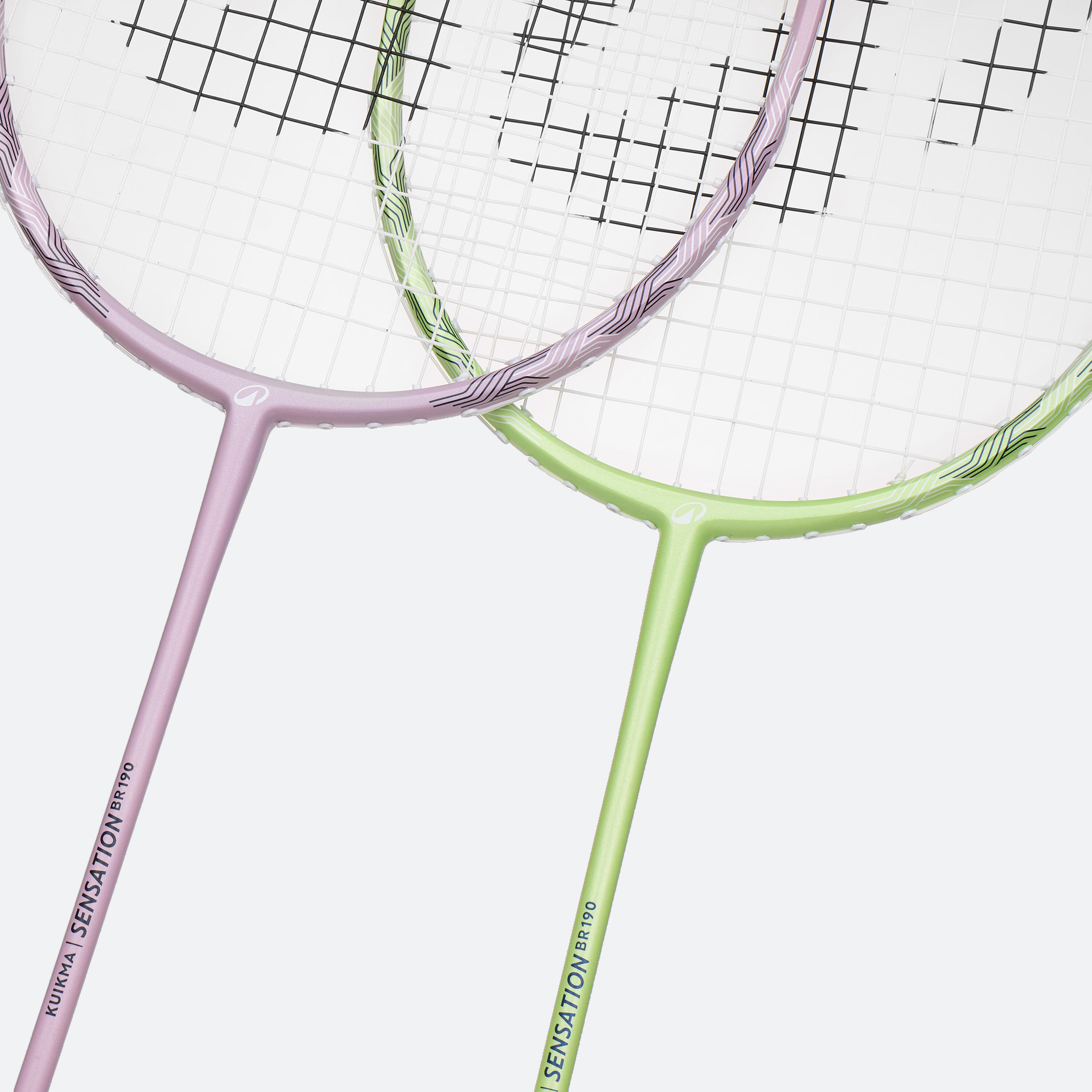 Lot de deux raquettes de badminton, BR 190 Partner - KUIKMA