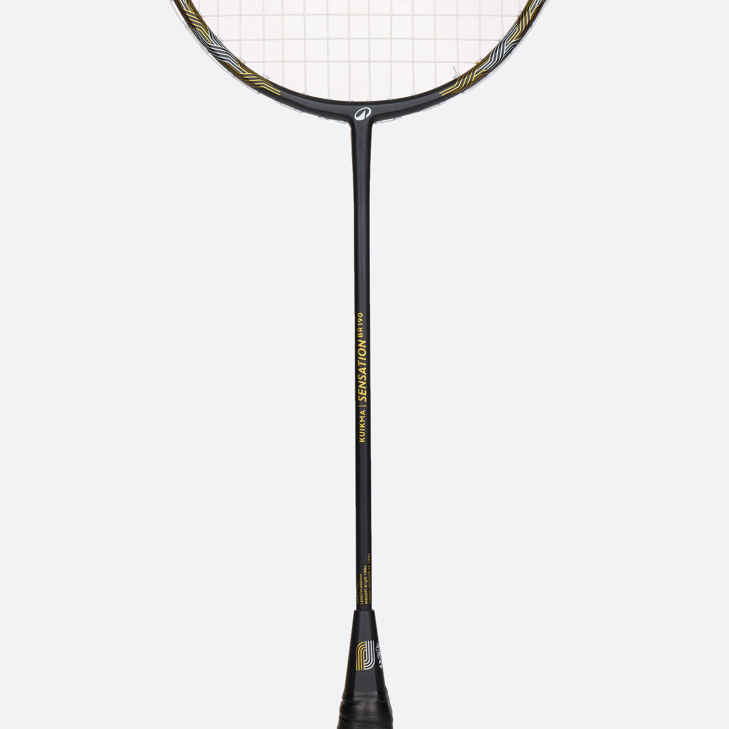 ADULT BADMINTON RACKET BR 190 SET PARTNER BLACK PINK -  4