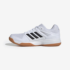 Zapatillas de Bádminton Mujer, adidas Speedcourt Blanco