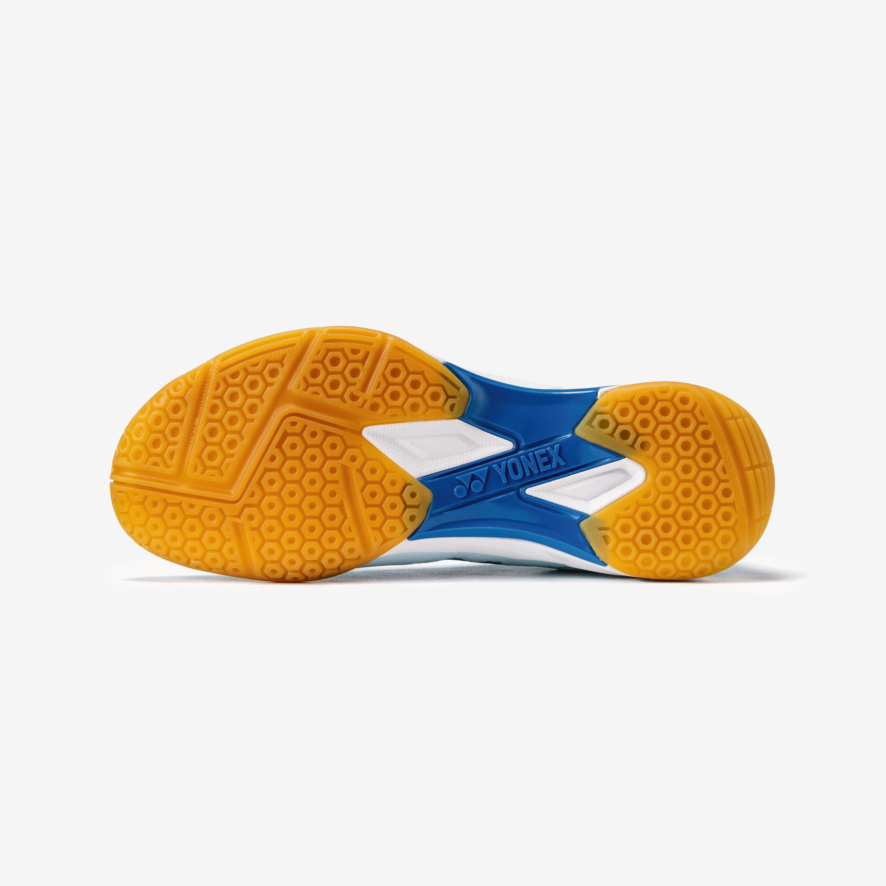 Scarpe badminton donna Yonex ECLIPSION X blu 3/4