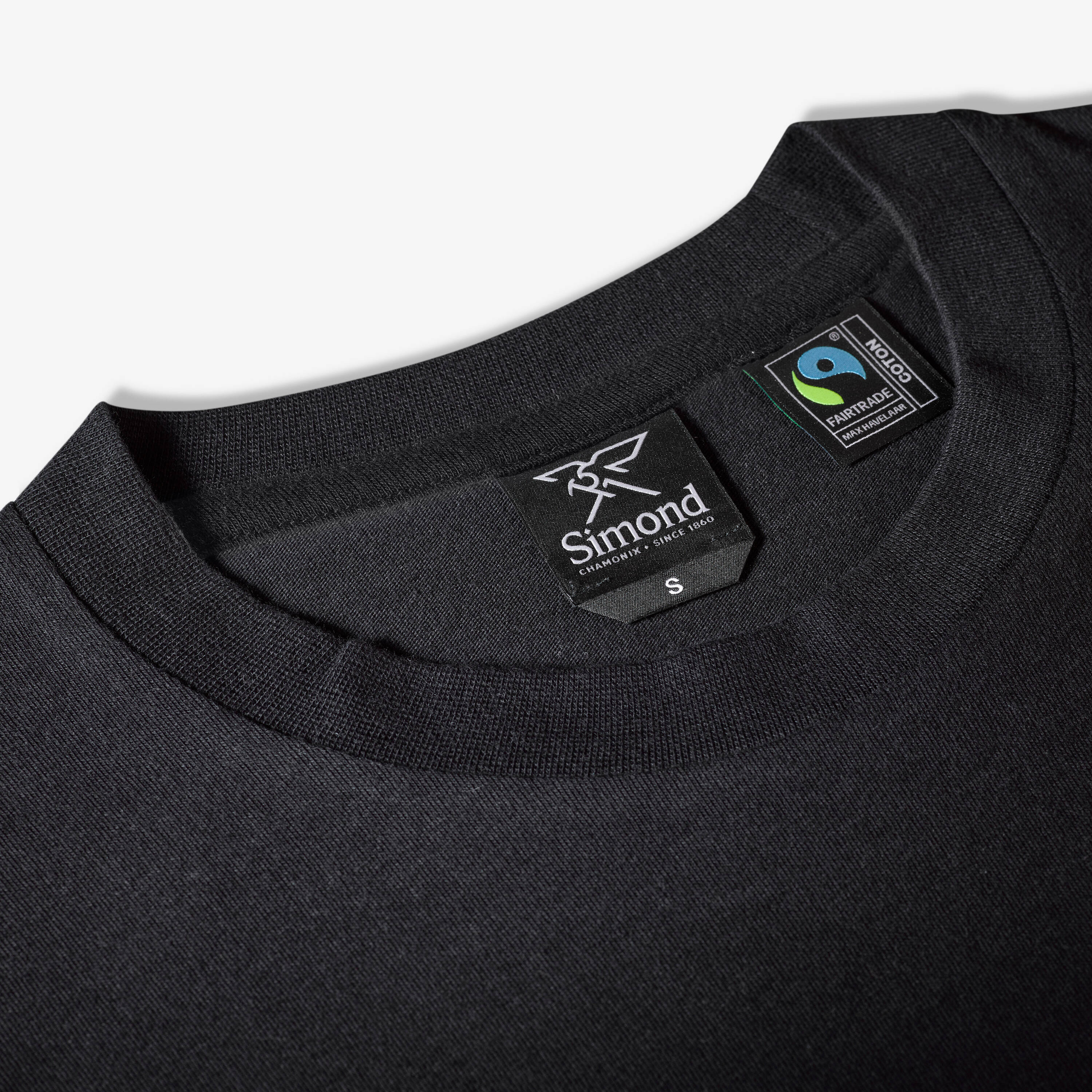 Fairtrade/Max Havelaar cotton t-shirt, gender-neutral, black -  4