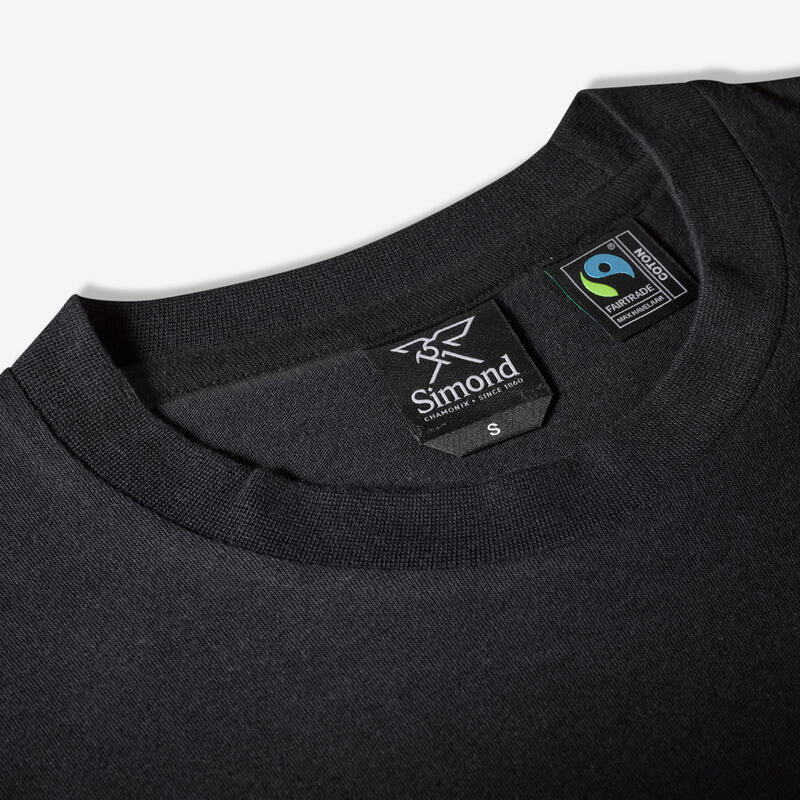 Tricou din bumbac Fairtrade/Max Havelaar Negru, Unisex