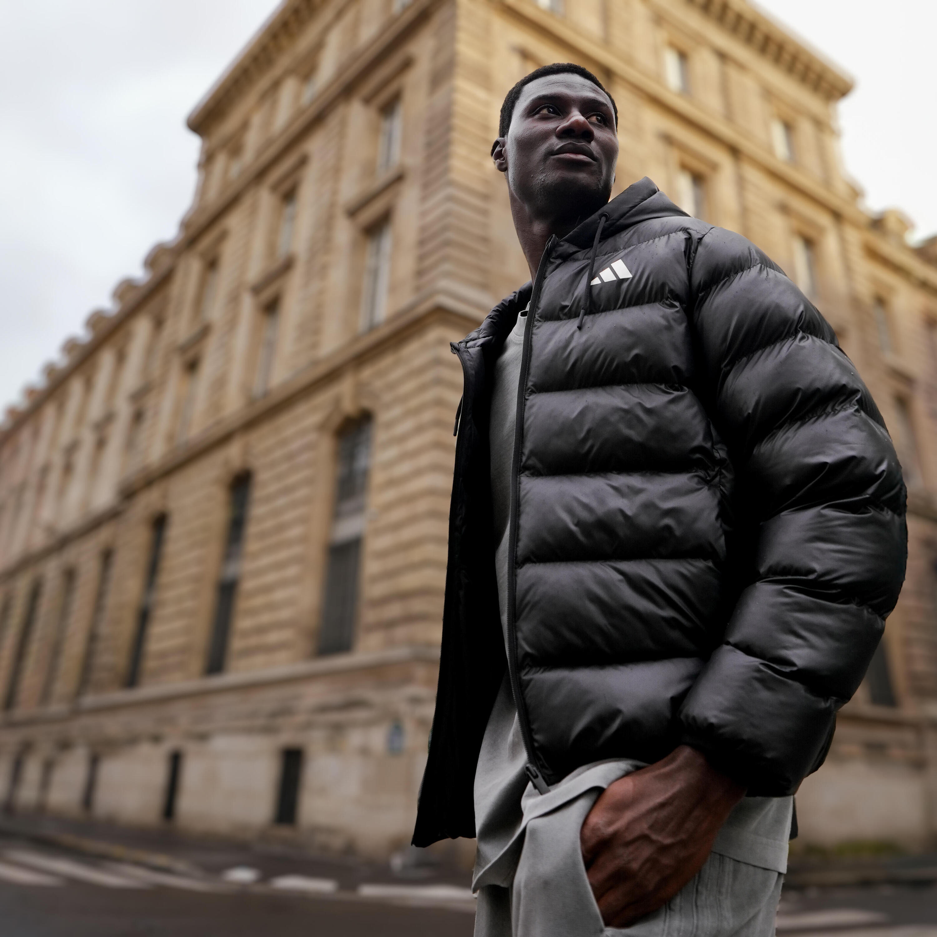 DOUDOUNE ADIDAS NOIR HOMME 4/6