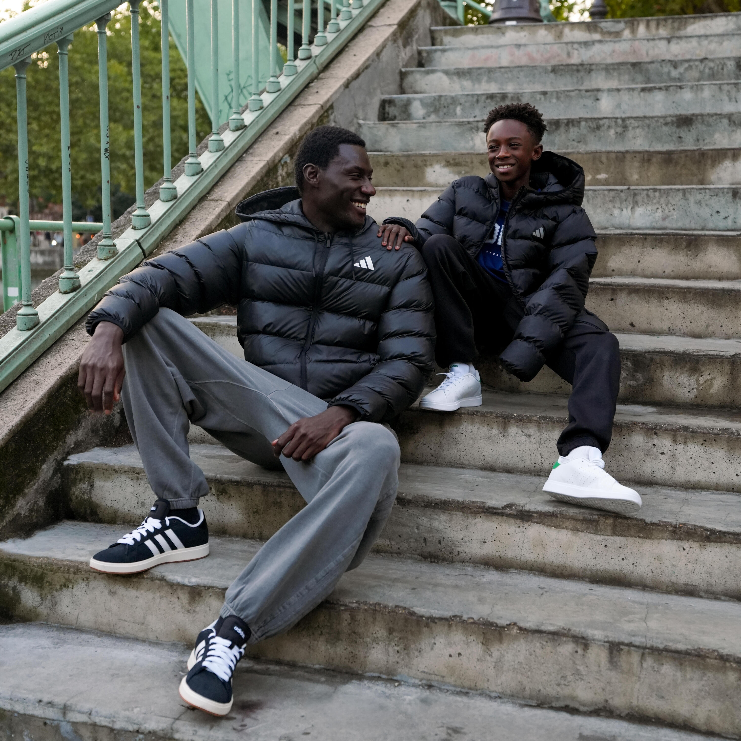 DOUDOUNE ADIDAS NOIR HOMME 6/6