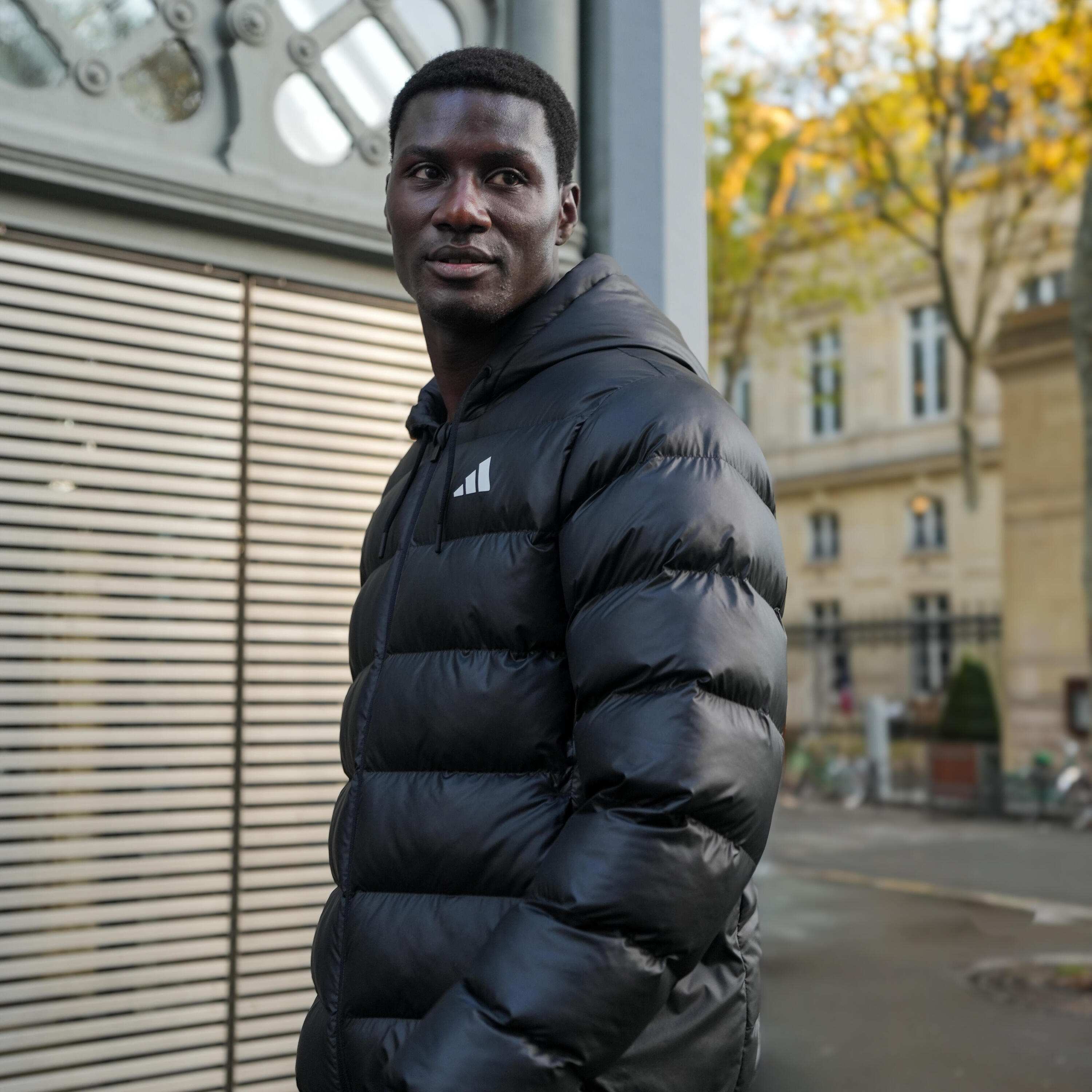 DOUDOUNE ADIDAS NOIR HOMME 3/6